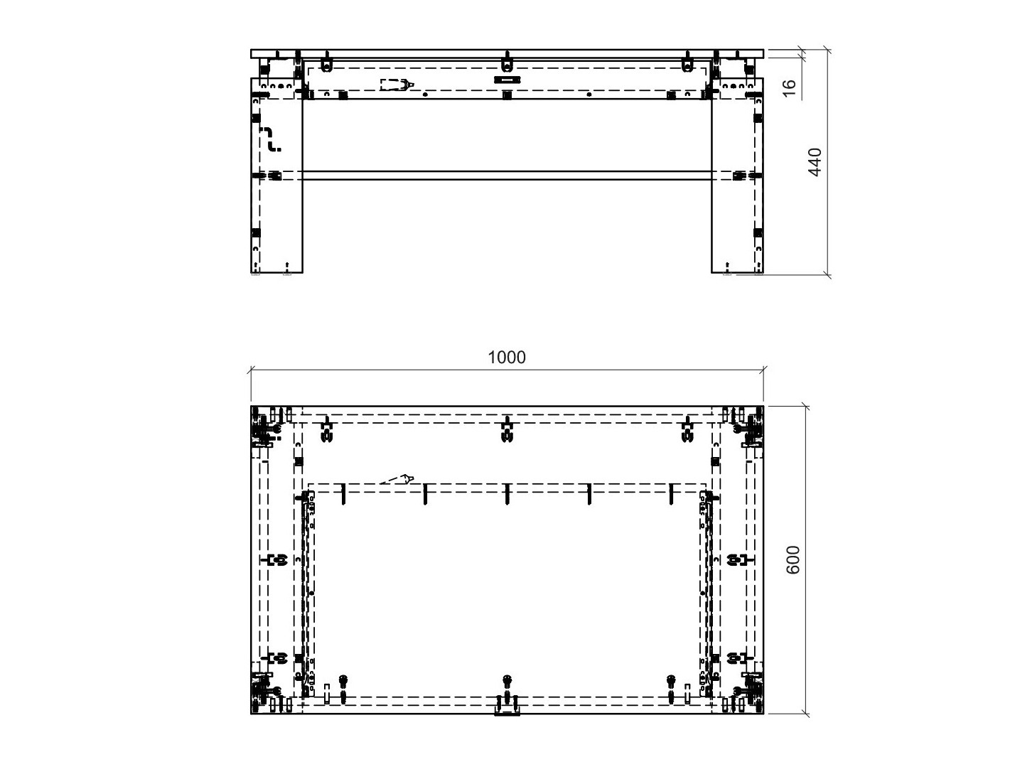 Salontafel Ontario 236 (Sonoma eik)
