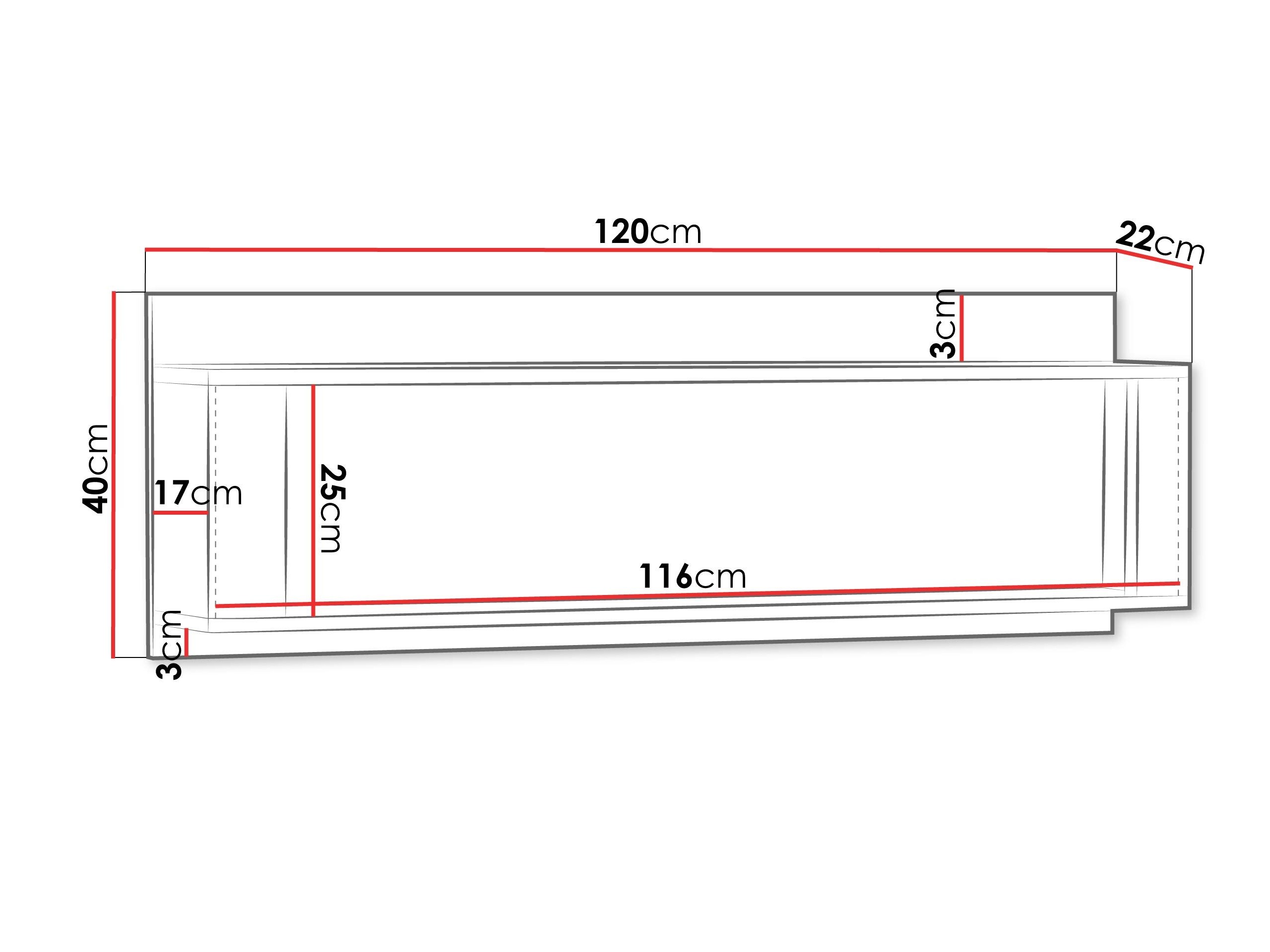 Wandplank Etrmona 111