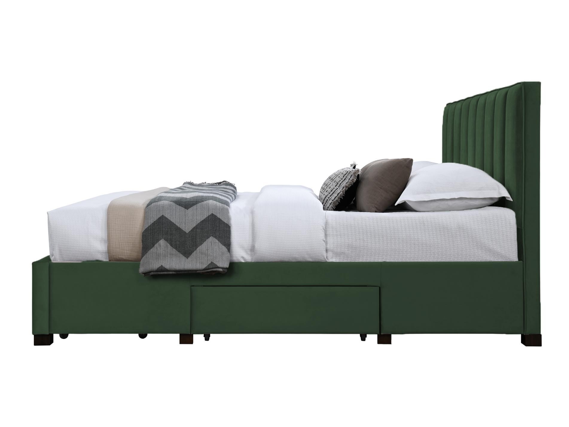 Bed Houston Fides (Donkergroen)