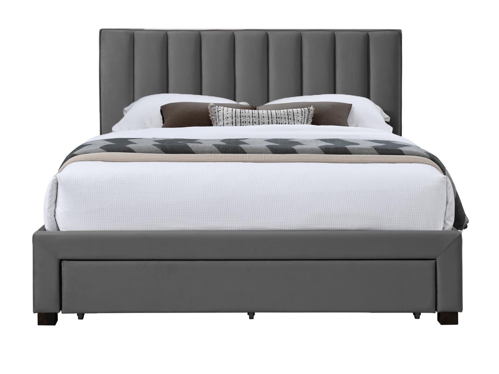 Bed Houston Fides (Grijs)