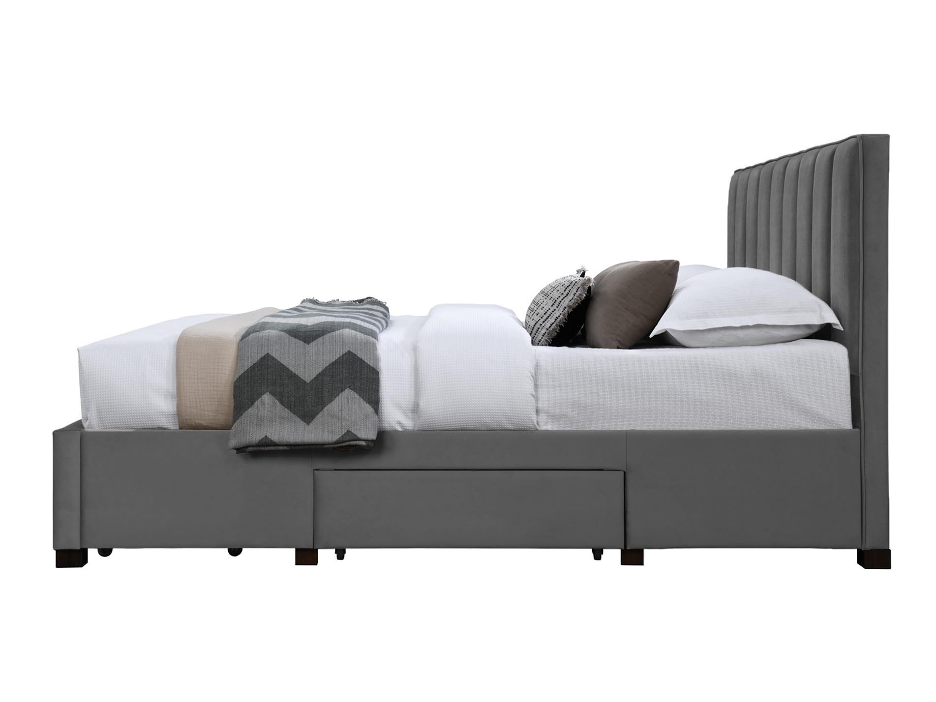 Bed Houston Fides (Grijs)