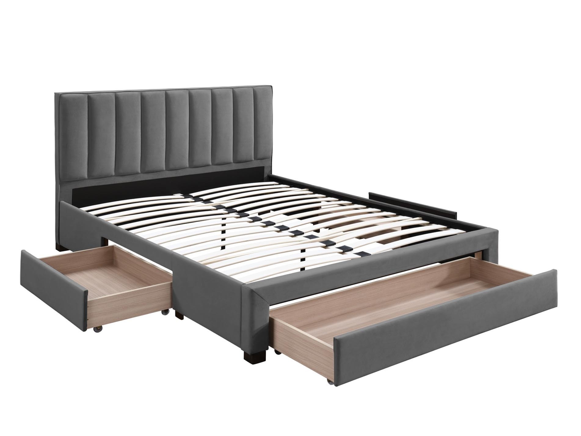Bed Houston Fides (Grijs)