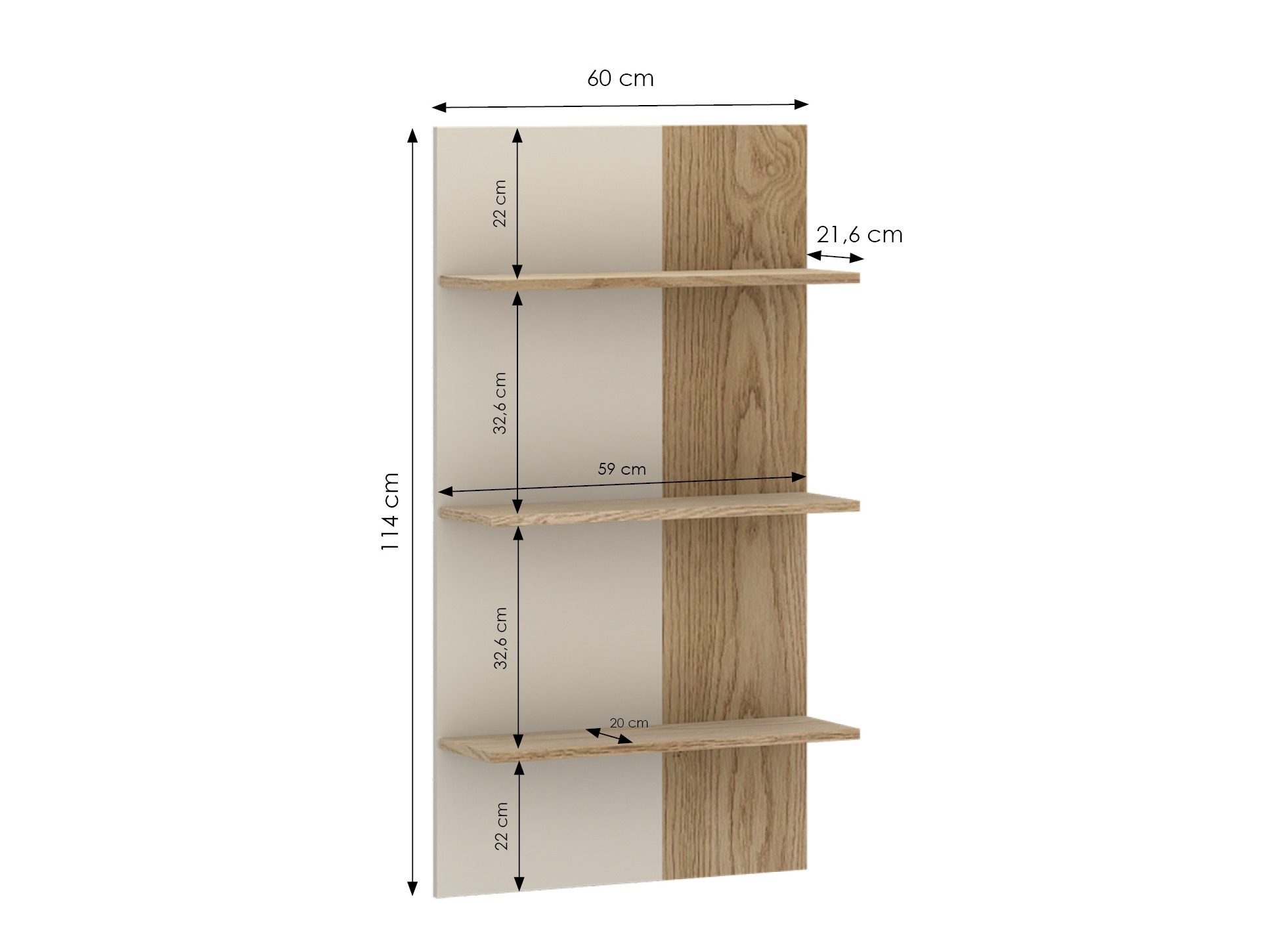 Wandplank Avicoro 104