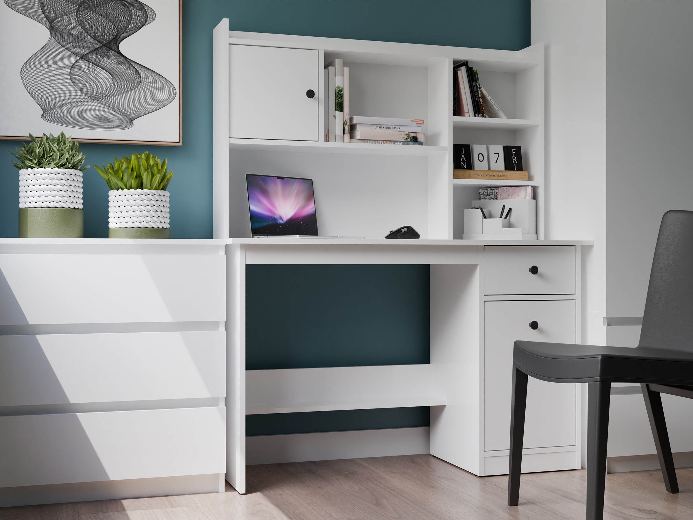 Bureau Mandeville 376 (Wit)