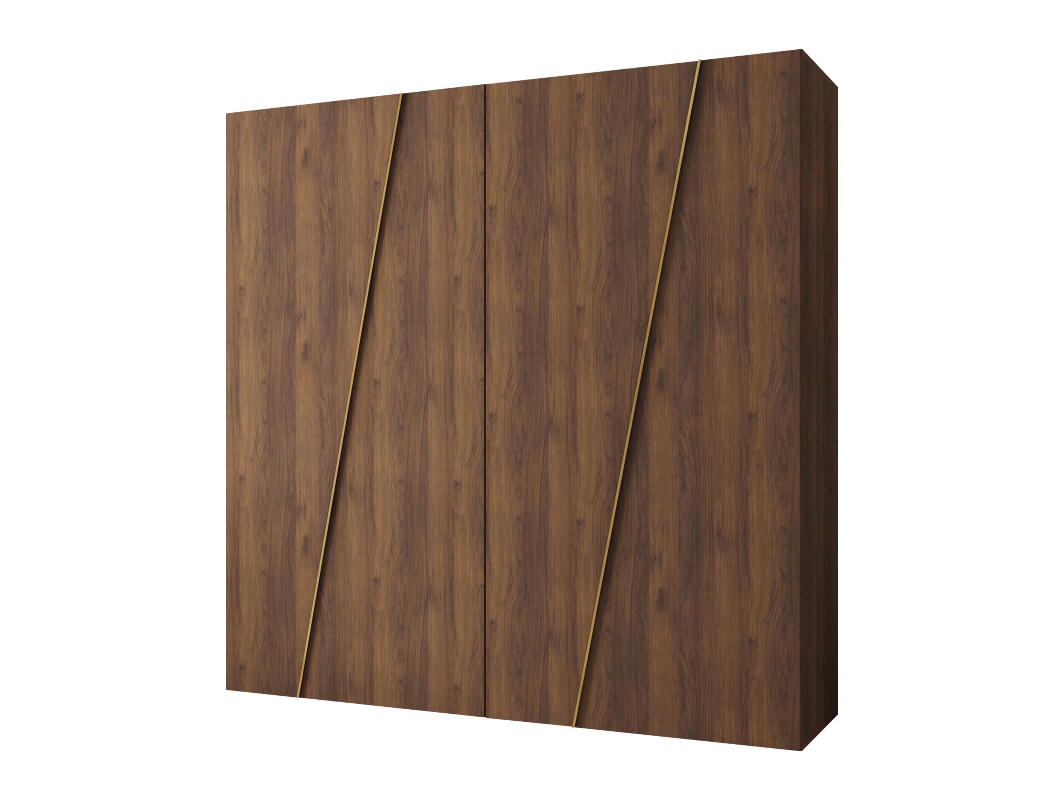 Kledingkast Hartford 640 (Notenhout)