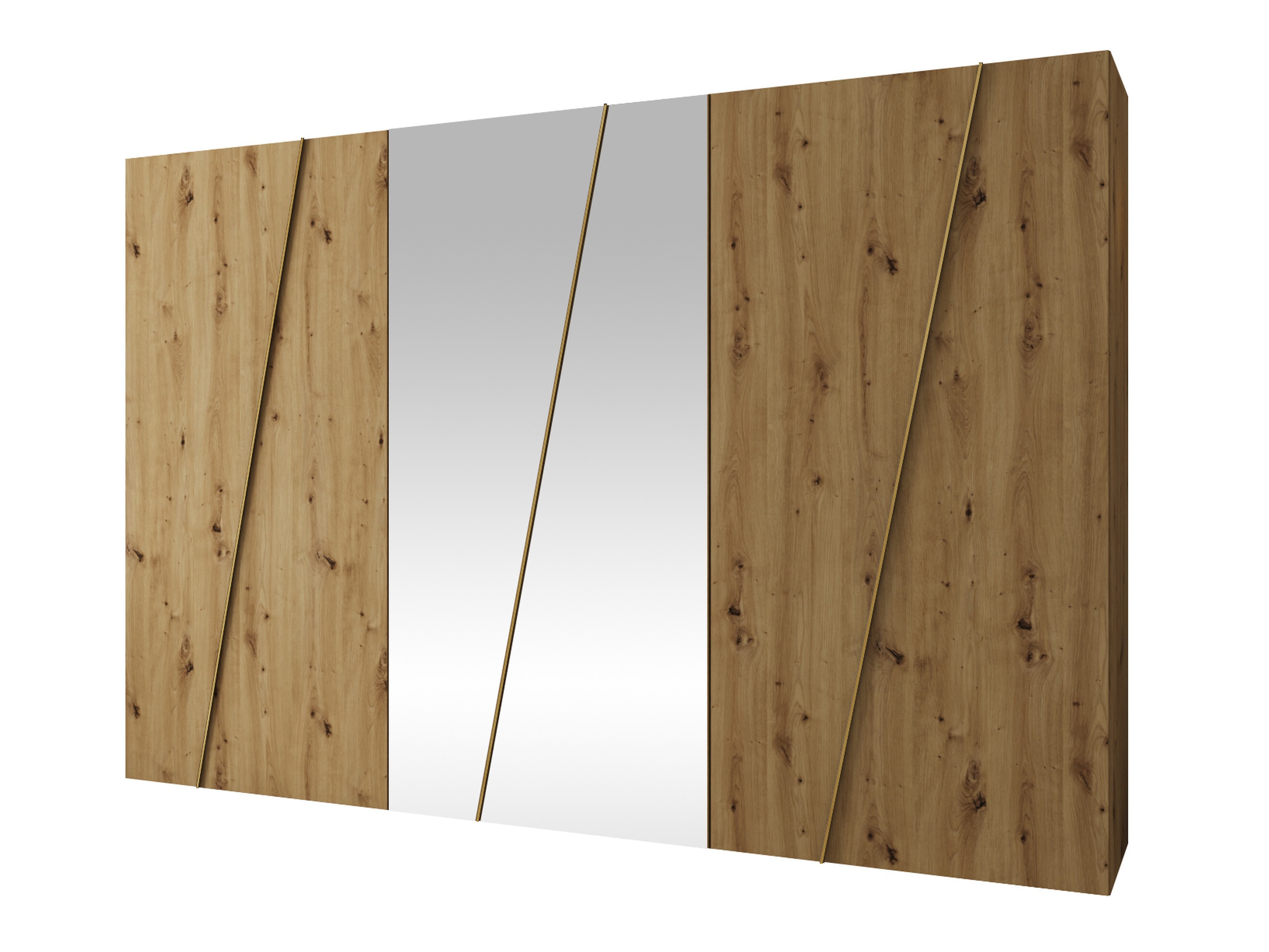 Kledingkast Hartford 642 (Artisan eiken)