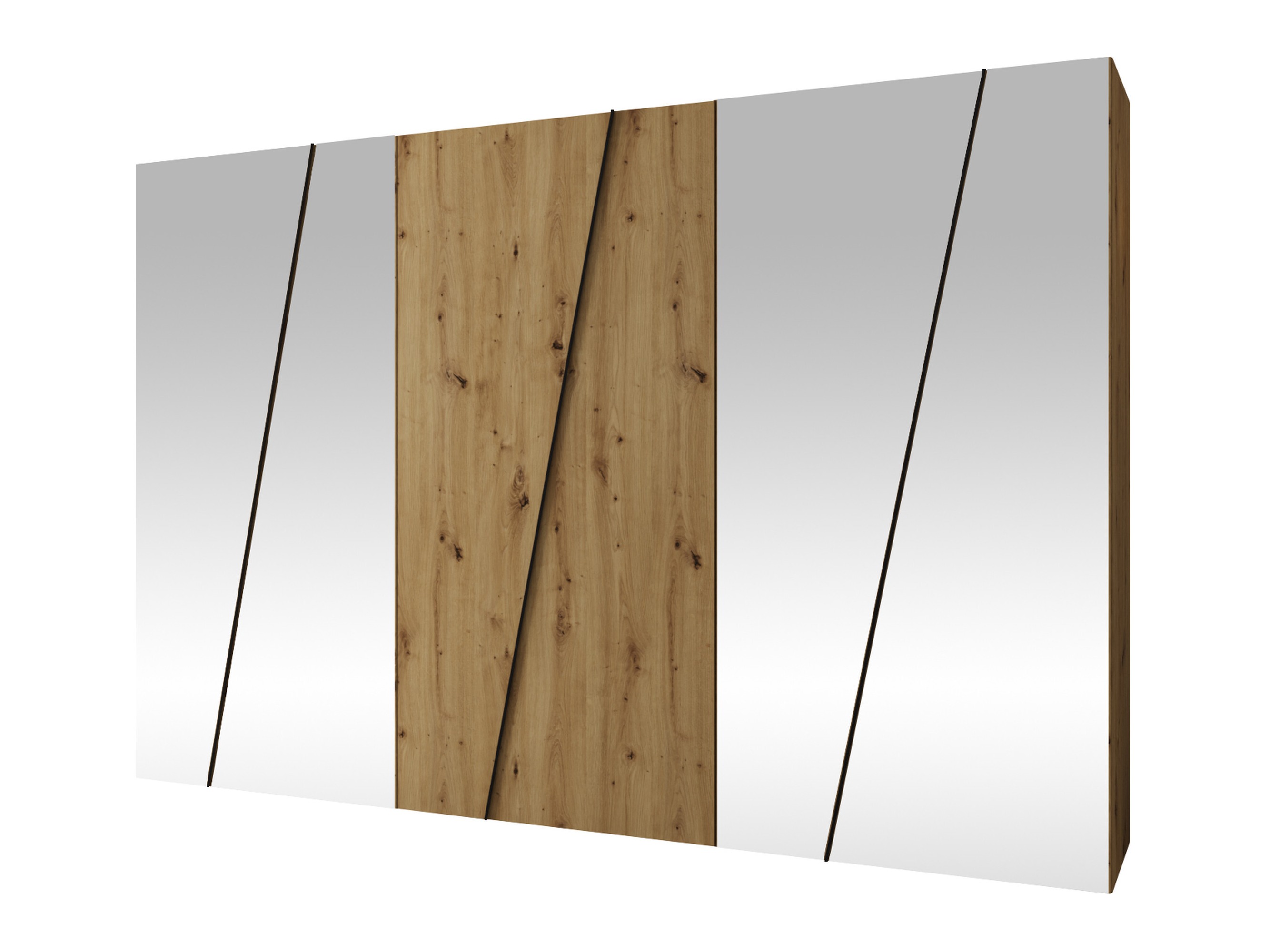 Kledingkast Hartford 643 (Artisan eiken)