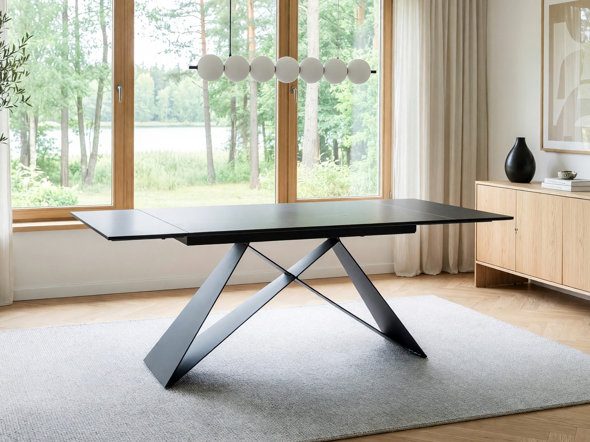 Tafel Detroit 978 (Zwart)