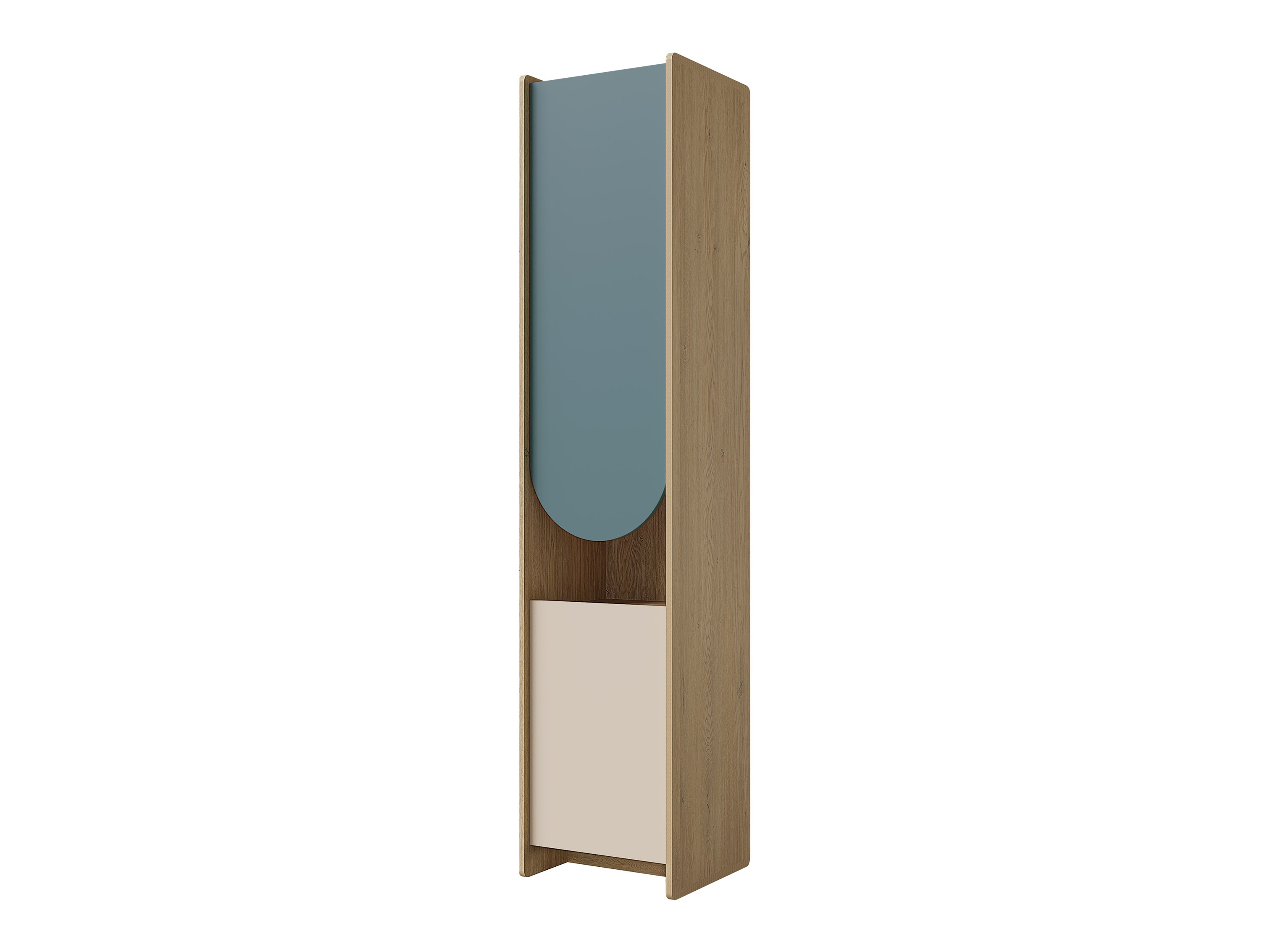 Boekenkast Fivelbi 103 (Blauw)