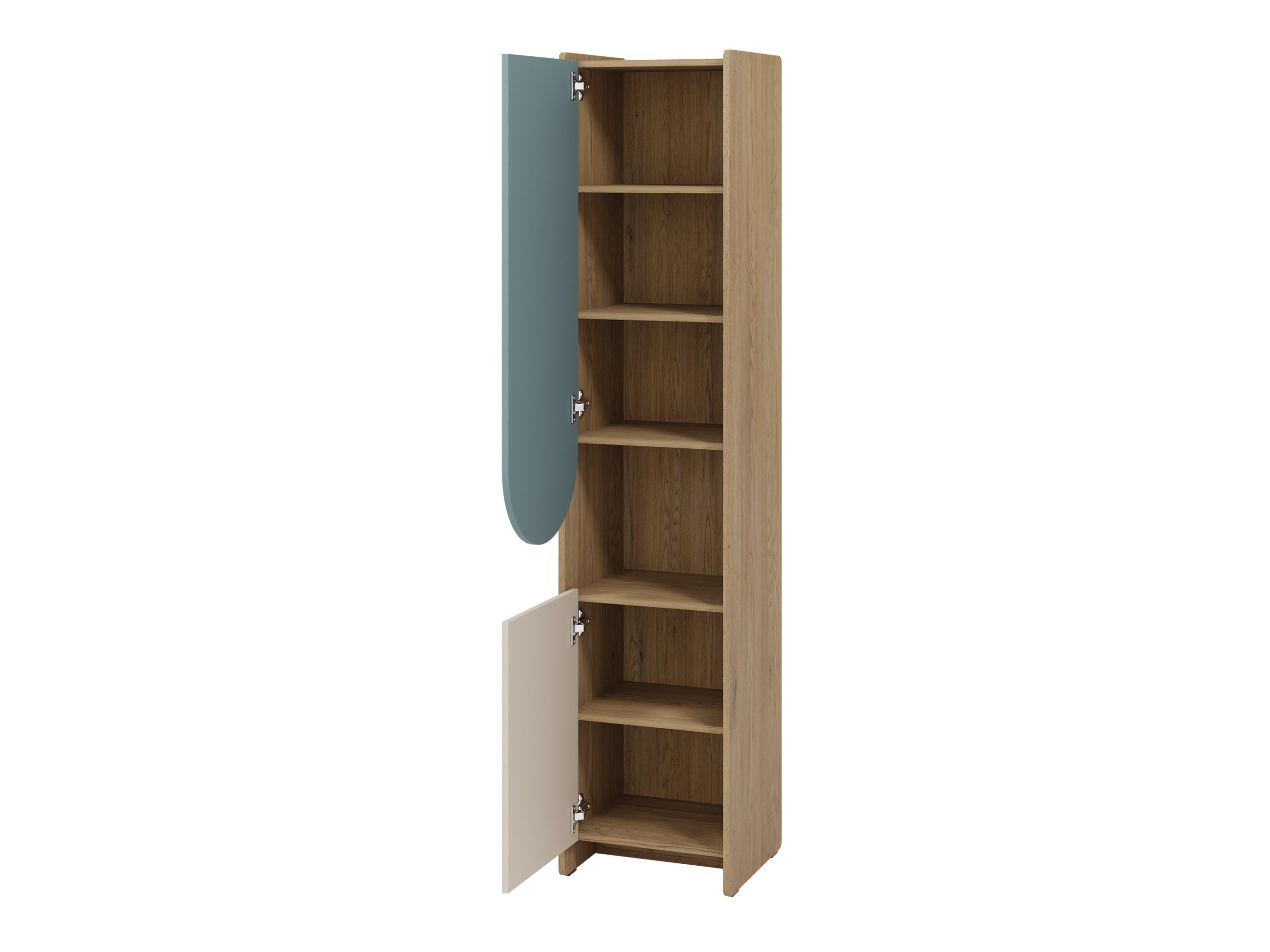 Boekenkast Fivelbi 103 (Blauw)