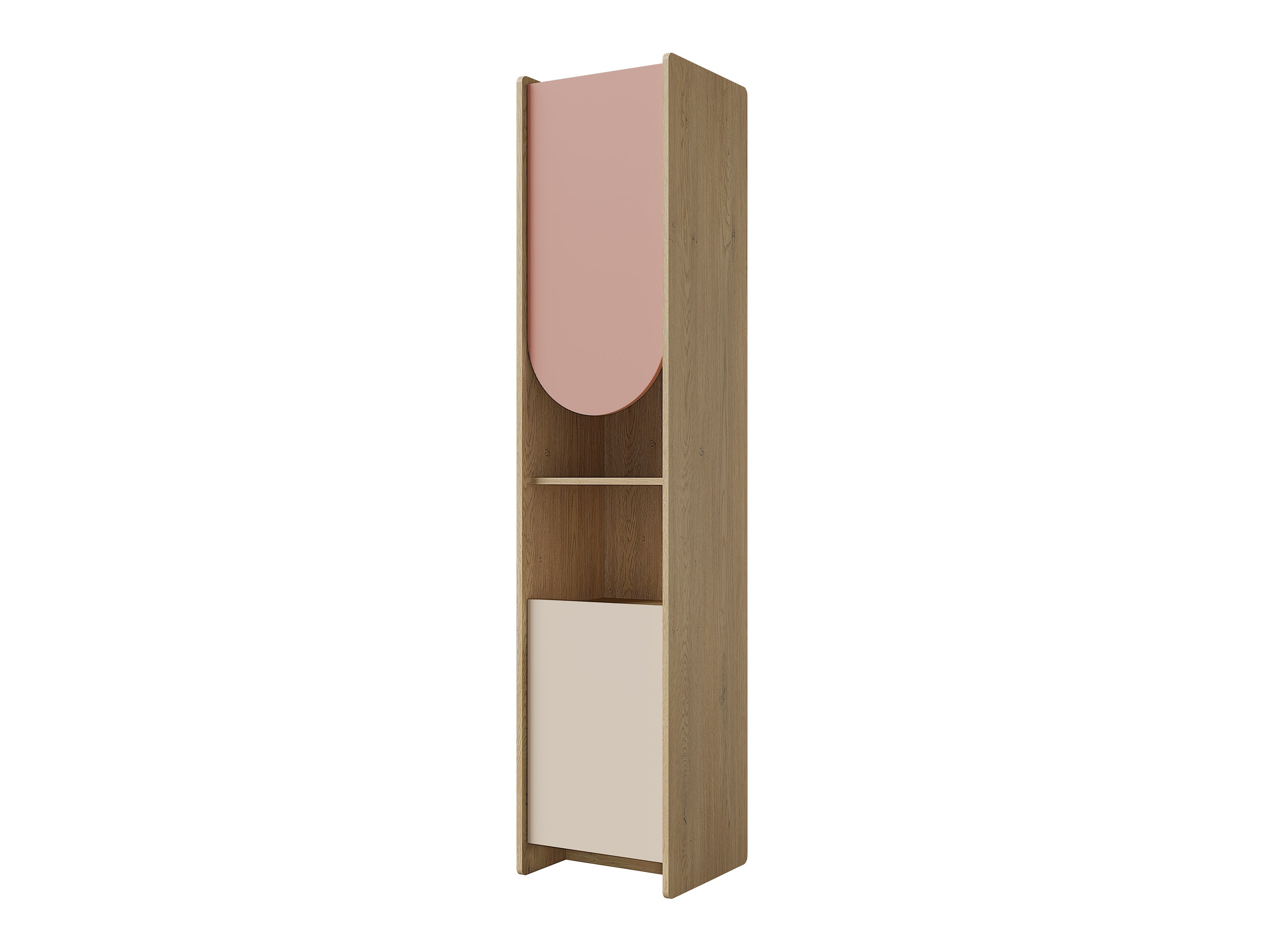 Boekenkast Fivelbi 104 (Roze)