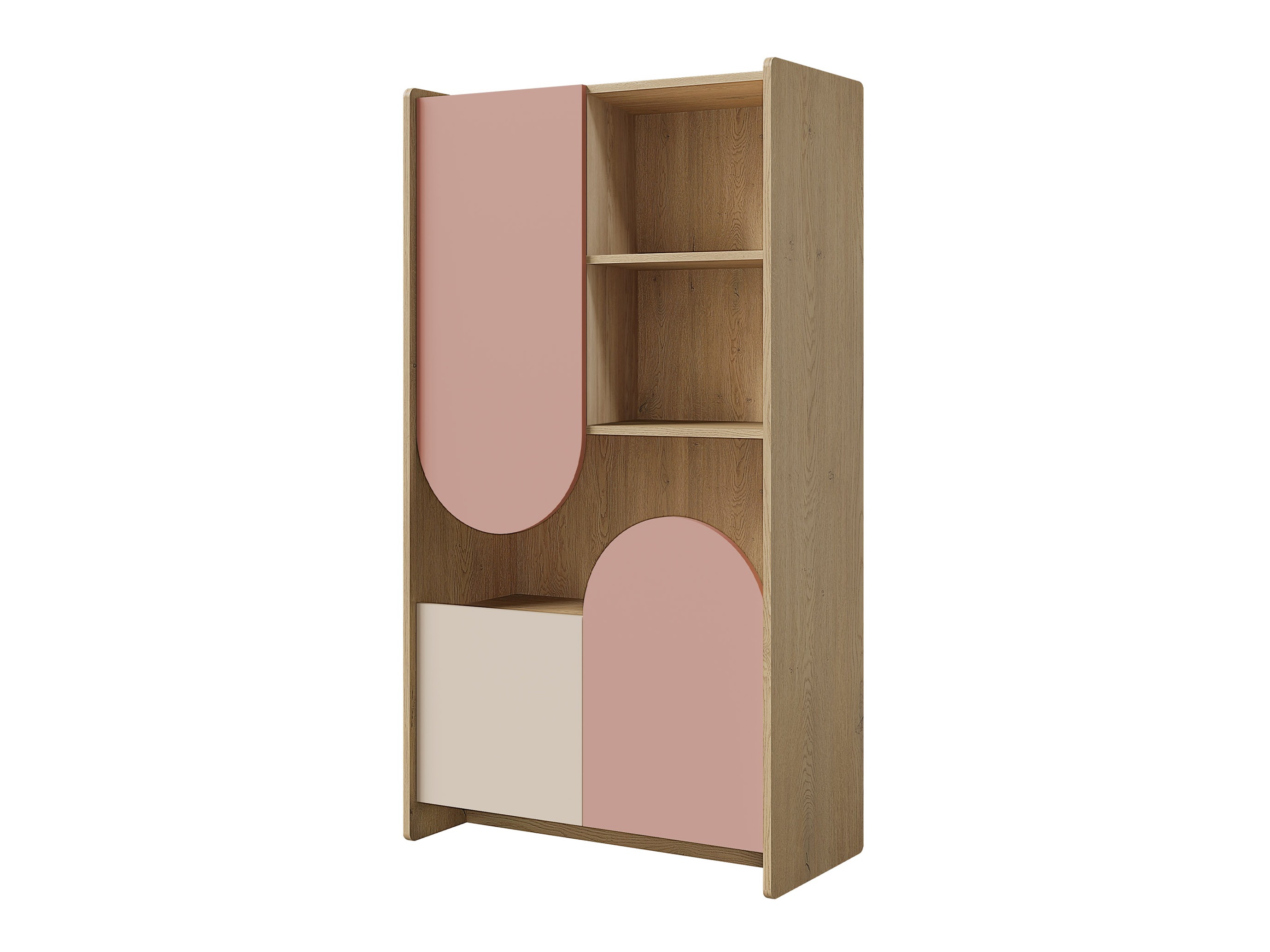 Boekenkast Fivelbi 106 (Roze)