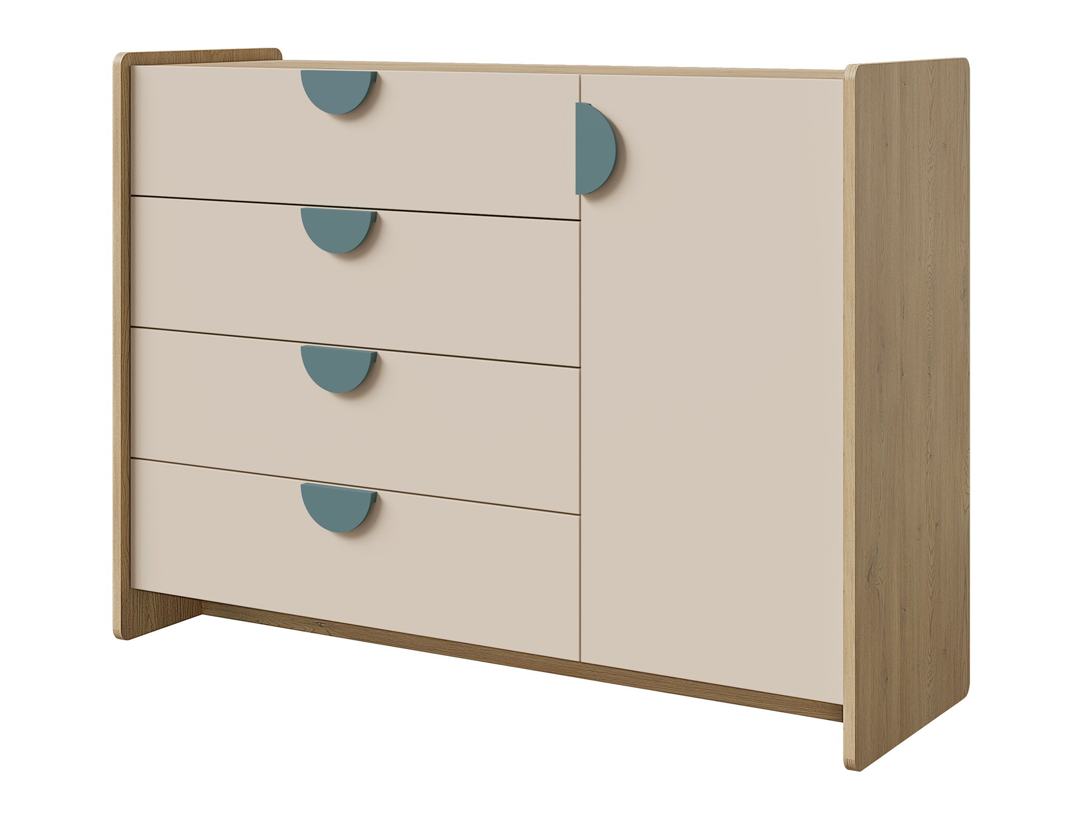 Ladekast Fivelbi 108 (Blauw)