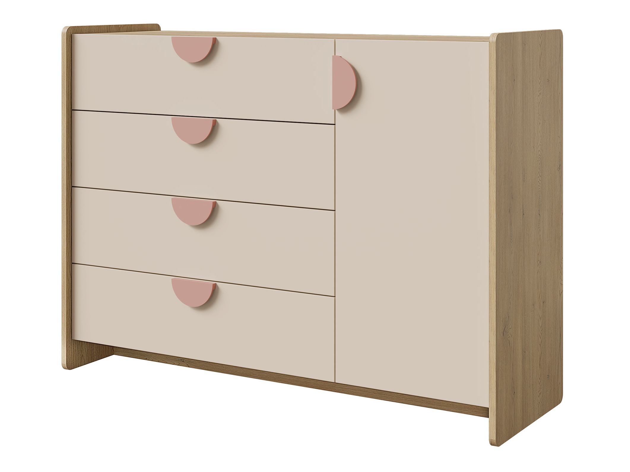 Ladekast Fivelbi 108 (Roze)