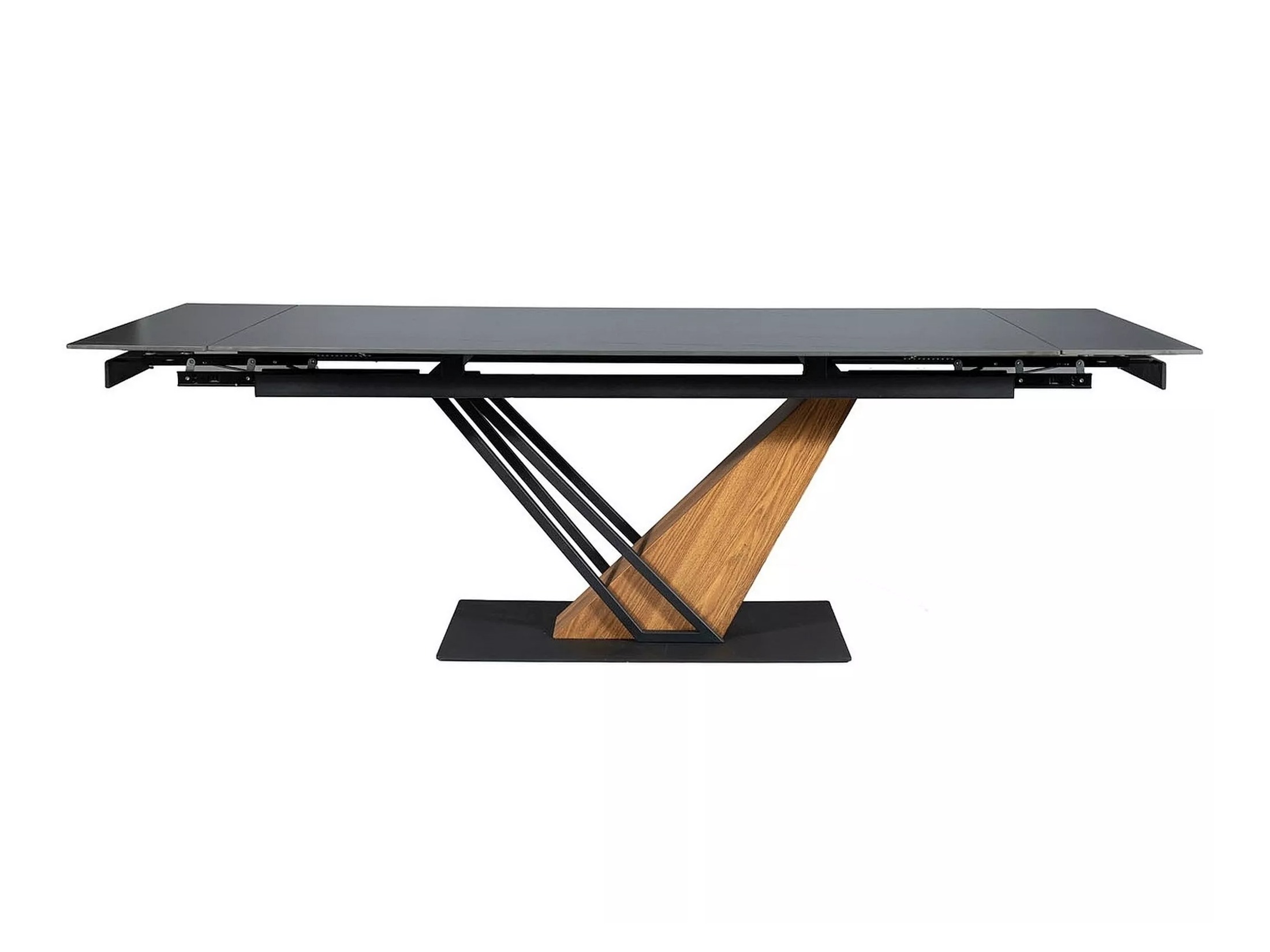 Tafel Detroit 996 (Zwart marmer + Eiken)
