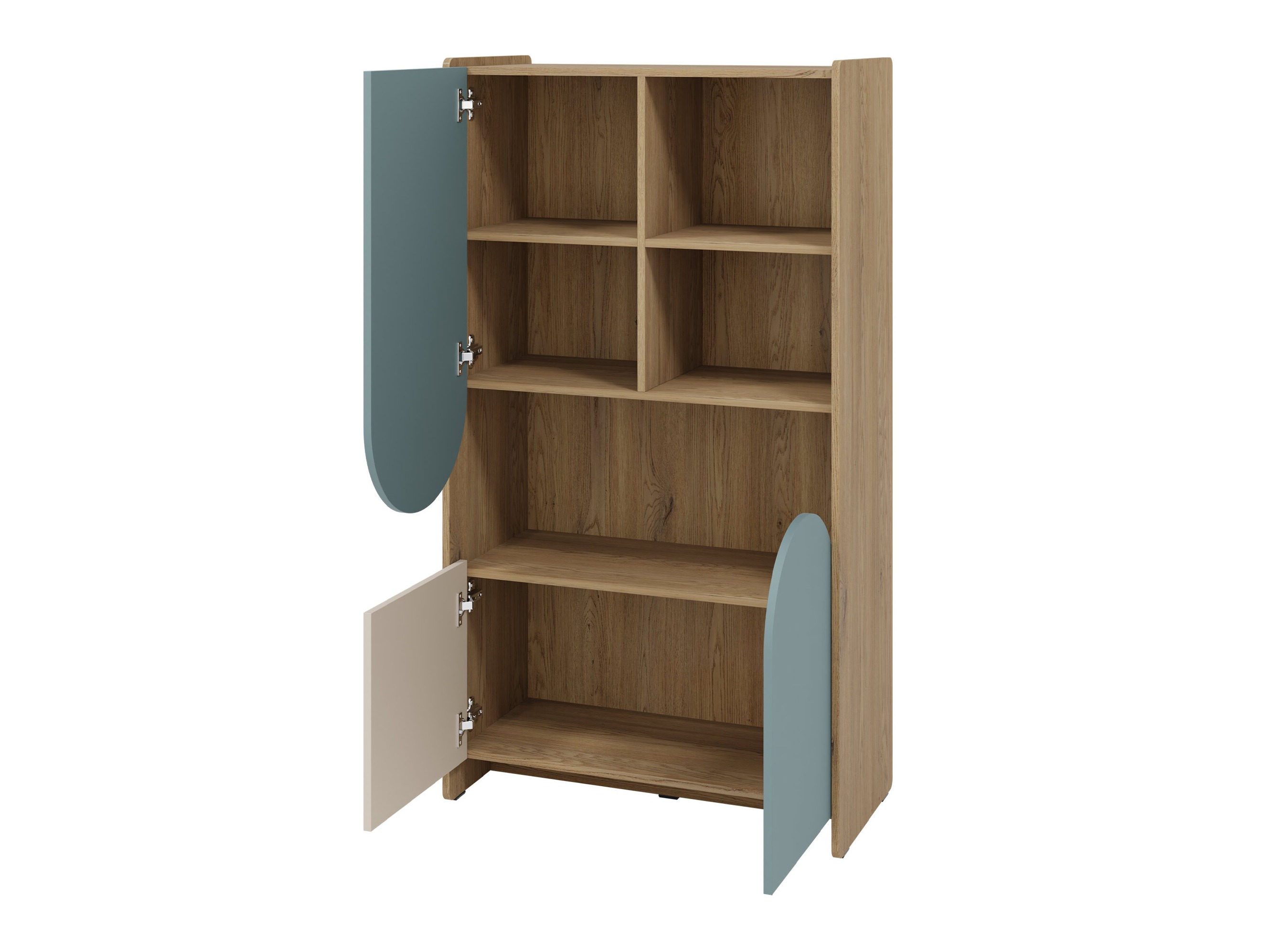 De reeks van de kinderkamer Fivelbi 119 (Blauw)