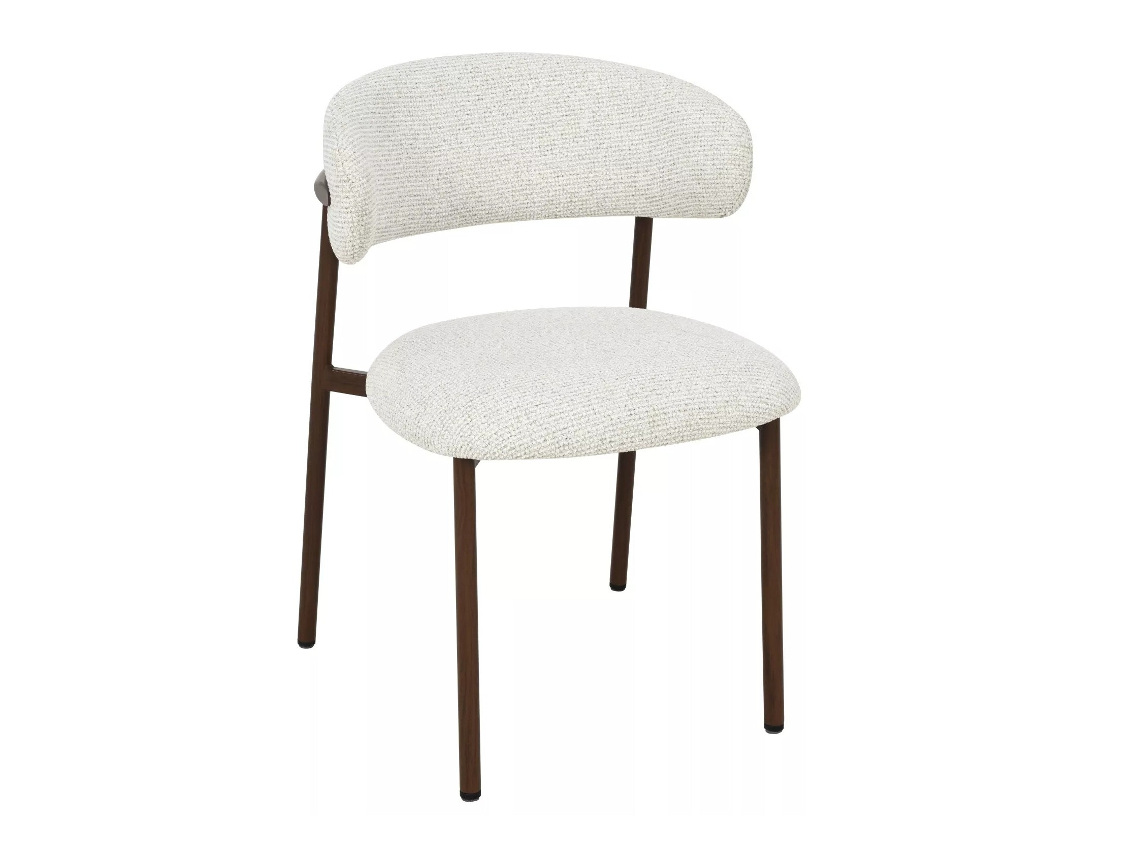 Stoel Detroit 802 (Licht beige + Notenhout)
