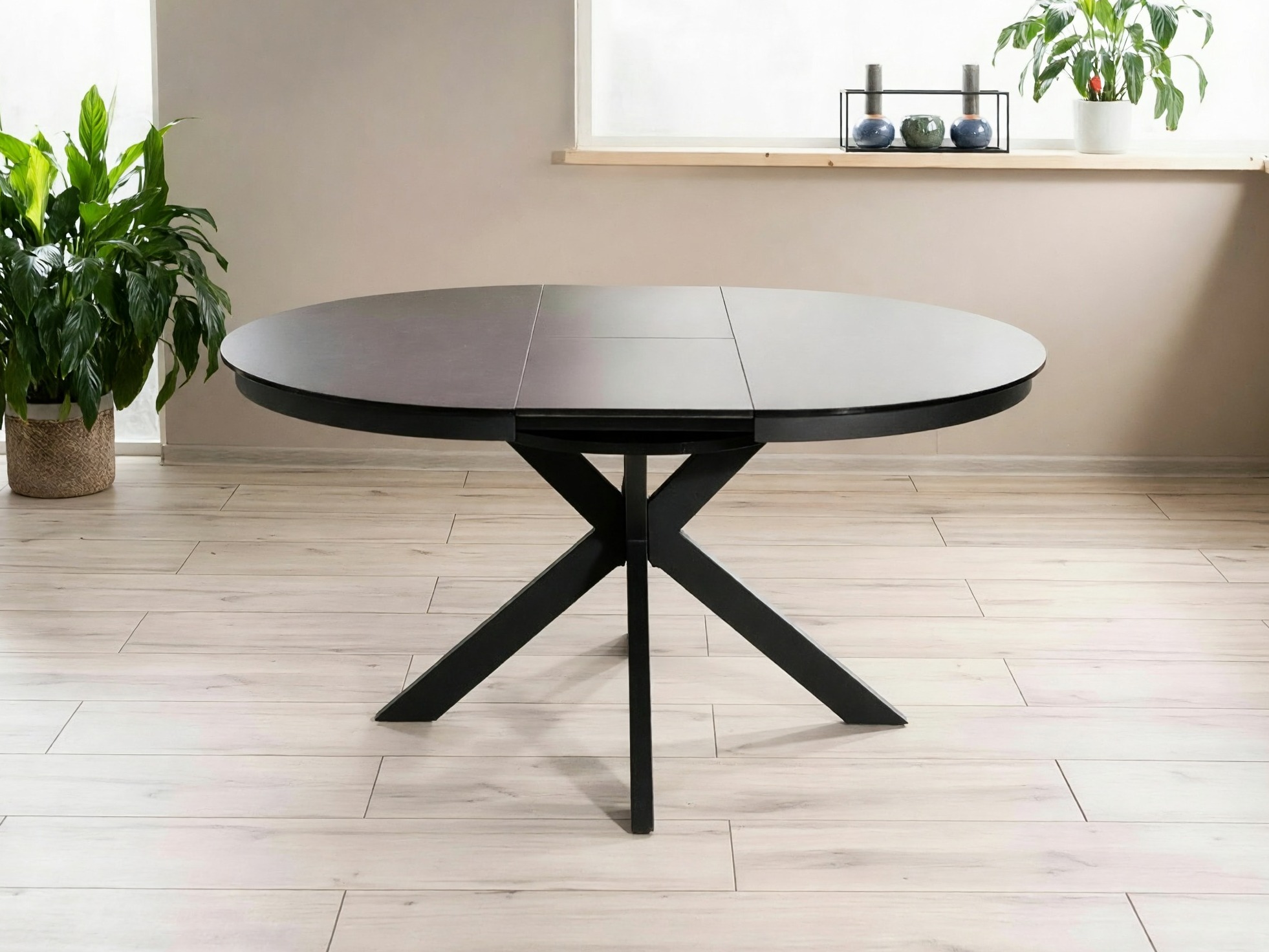 Tafel Detroit 998 (Zwart + Donkergrijs)