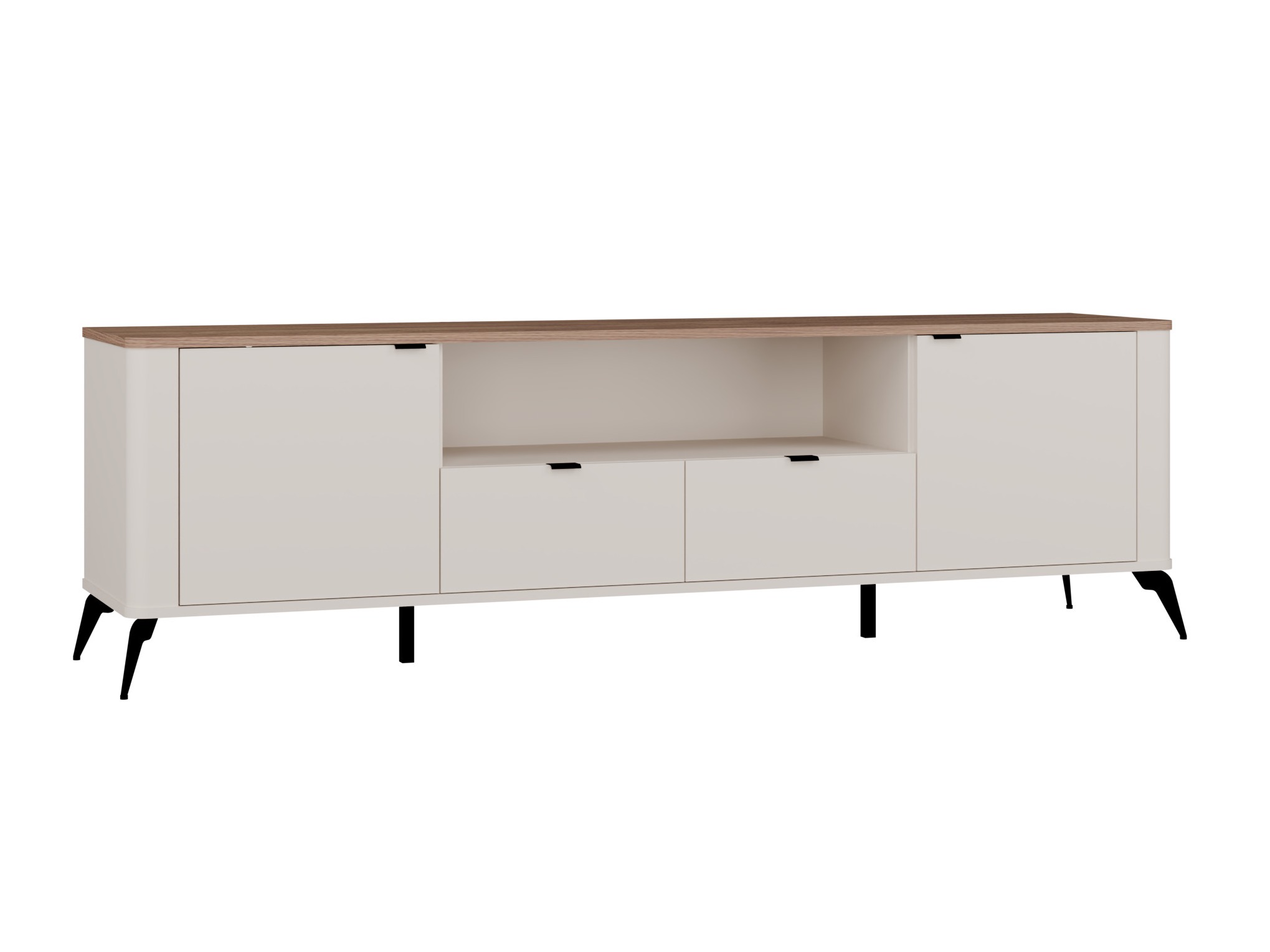 TV-meubel Soavie 108 (Kasjmier + Eiken)