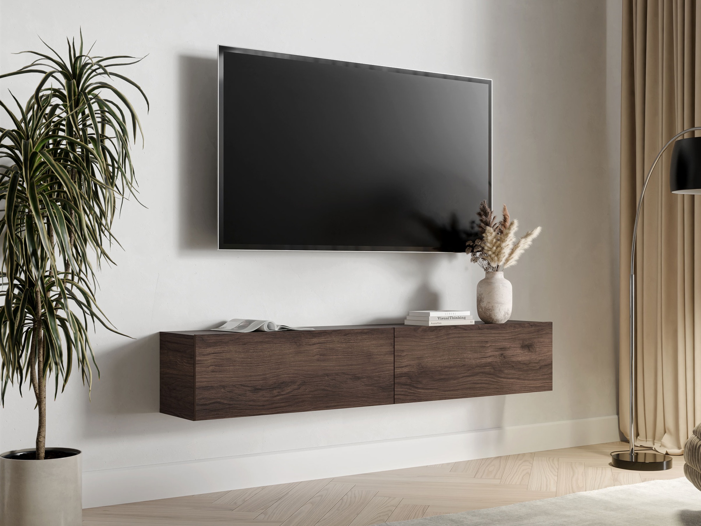 TV-meubel Donos I (Notenhout)