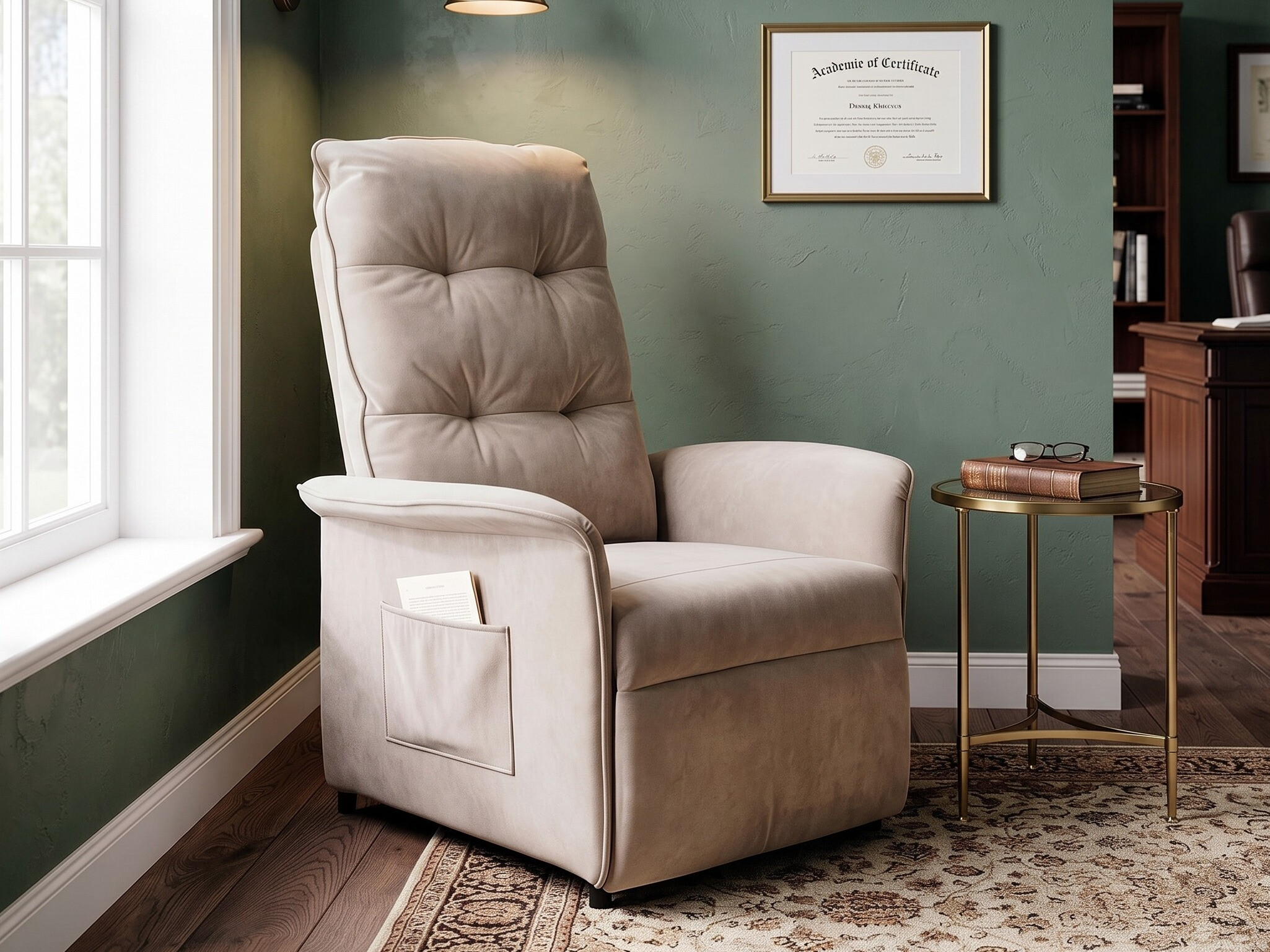 Relaxfauteuil Houston 2171 (Beige)