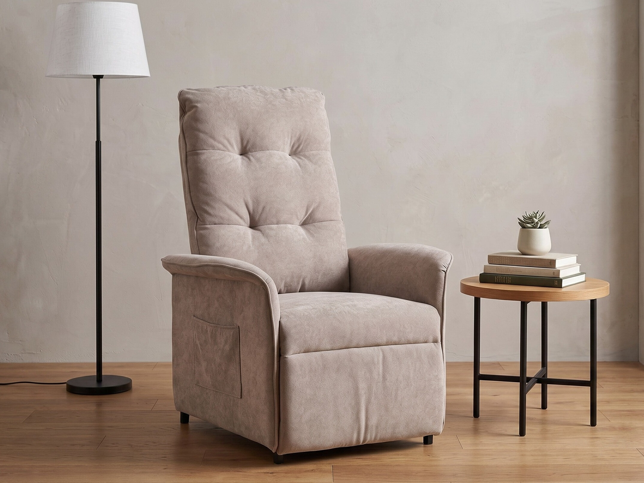 Relaxfauteuil Houston 2171 (Beige)