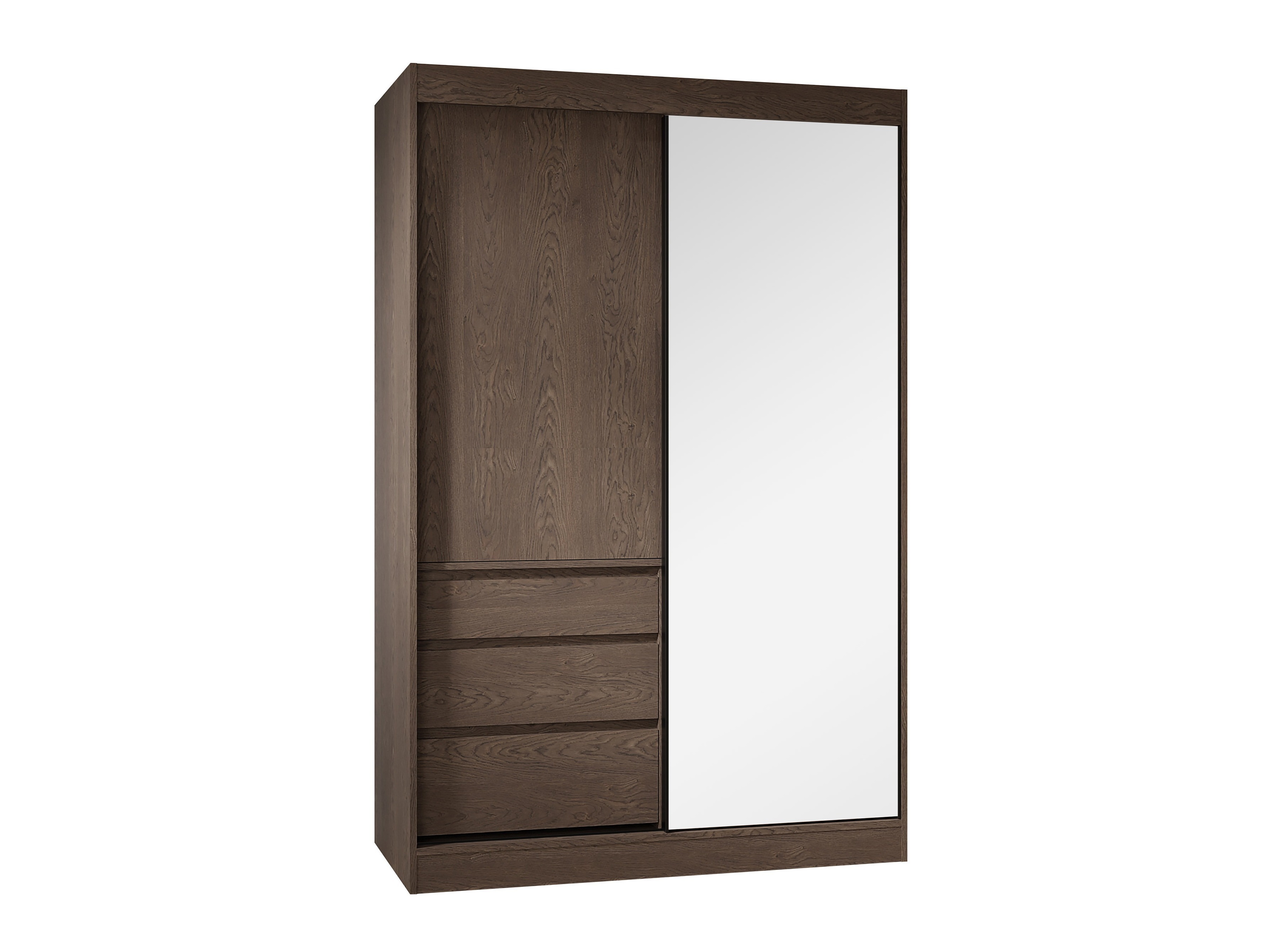Kledingkast Toledo 115 (Donker hout)