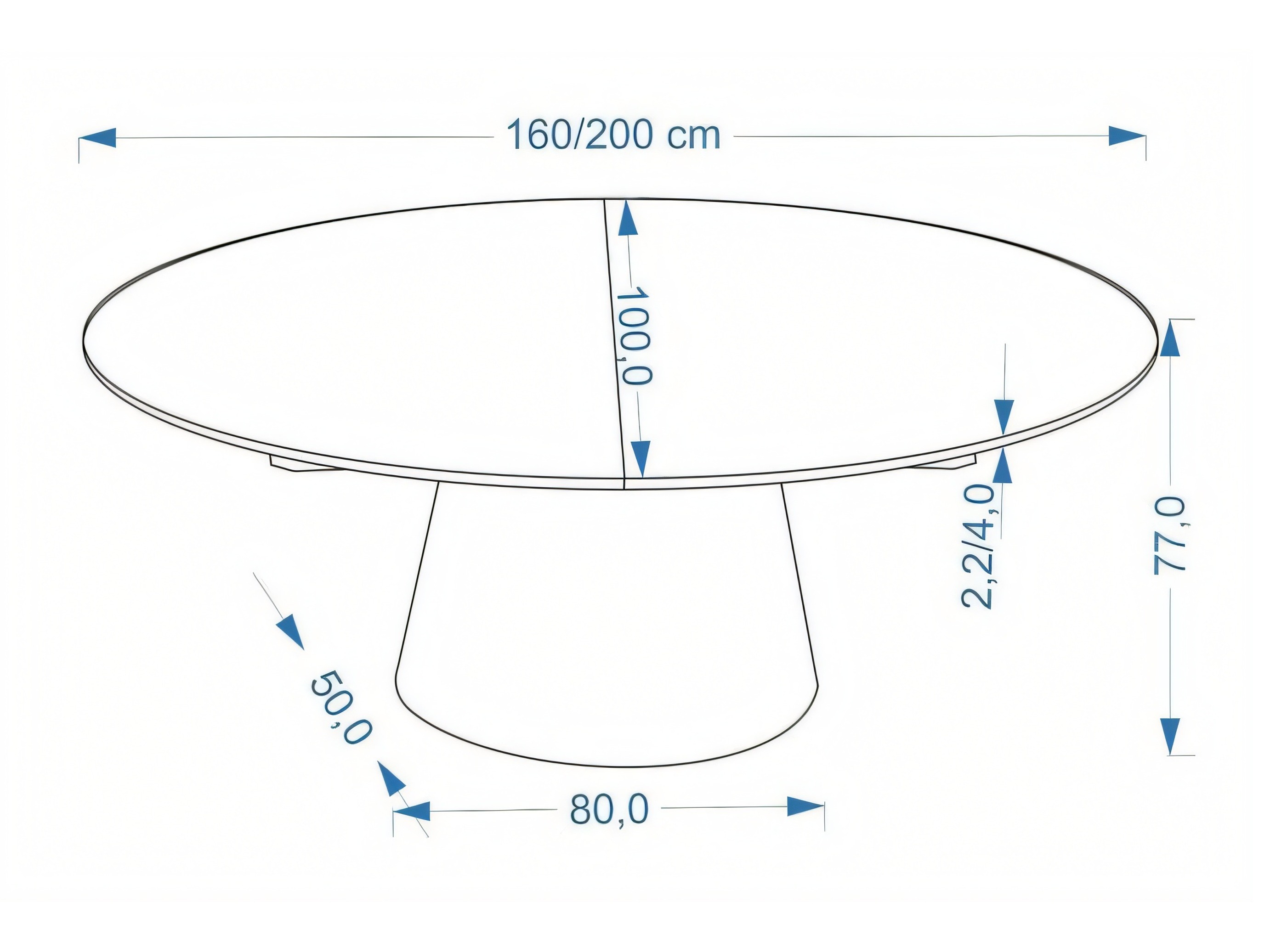Tafel Houston 2176