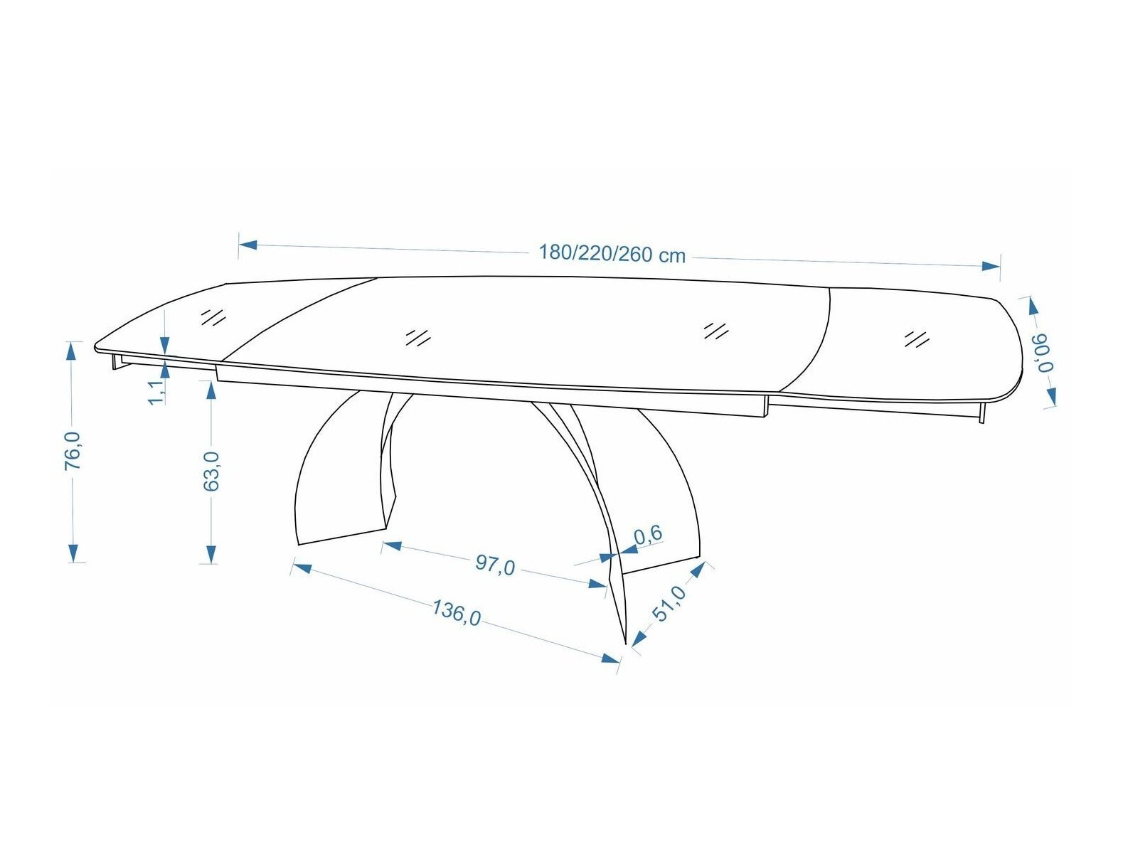 Tafel Houston 2177