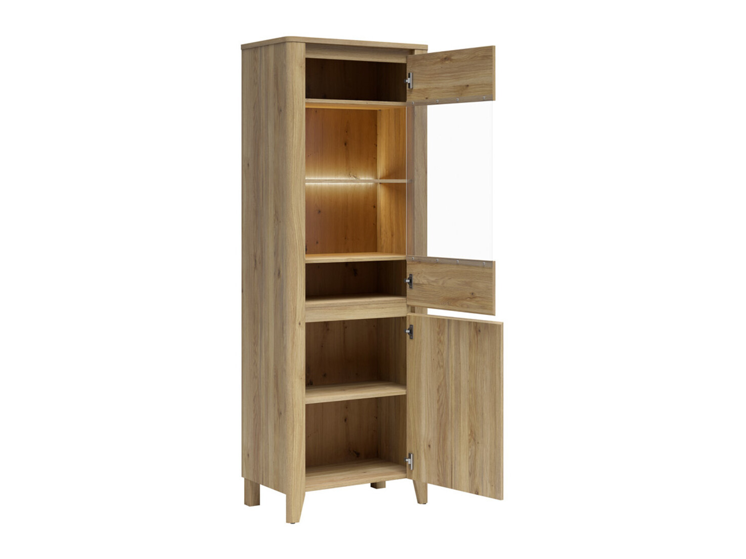 Boekenkast Talduno 104 (Licht eiken)
