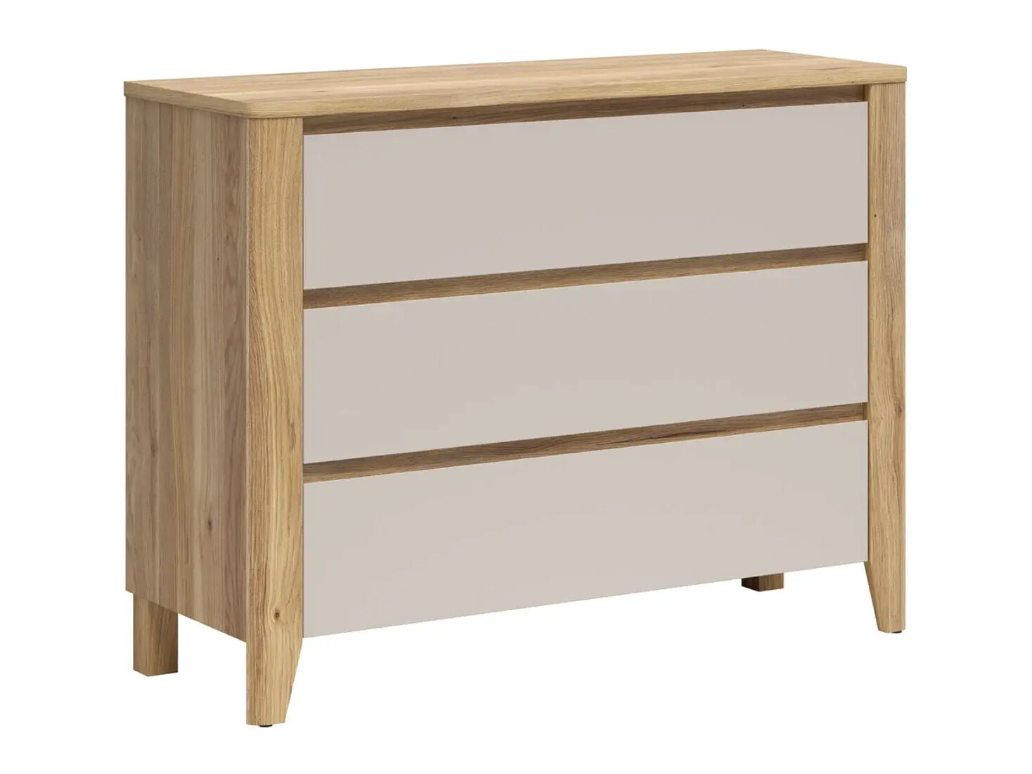 Ladekast Talduno 102 (Licht eiken + Kasjmier)