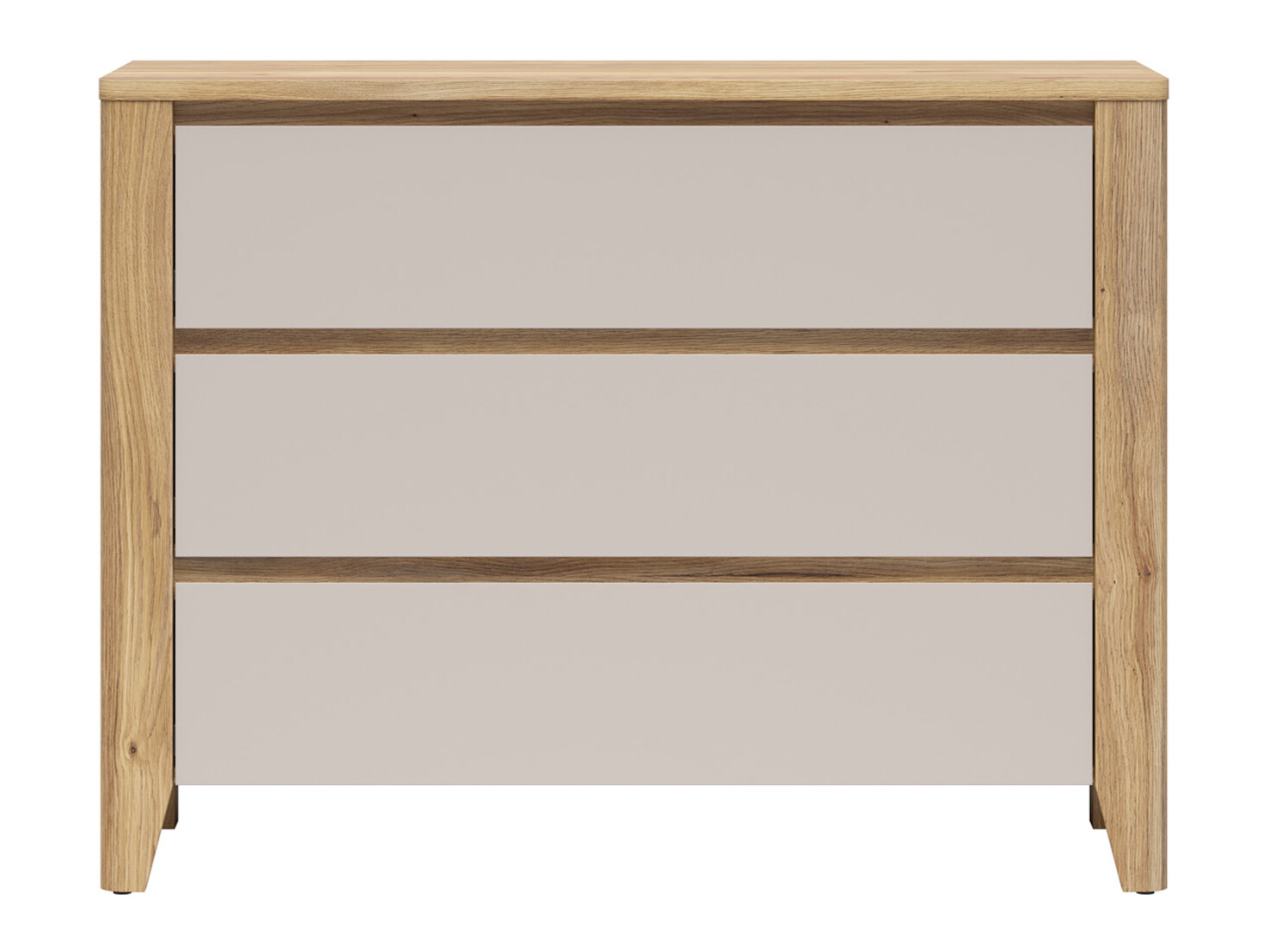 Ladekast Talduno 102 (Licht eiken + Kasjmier)