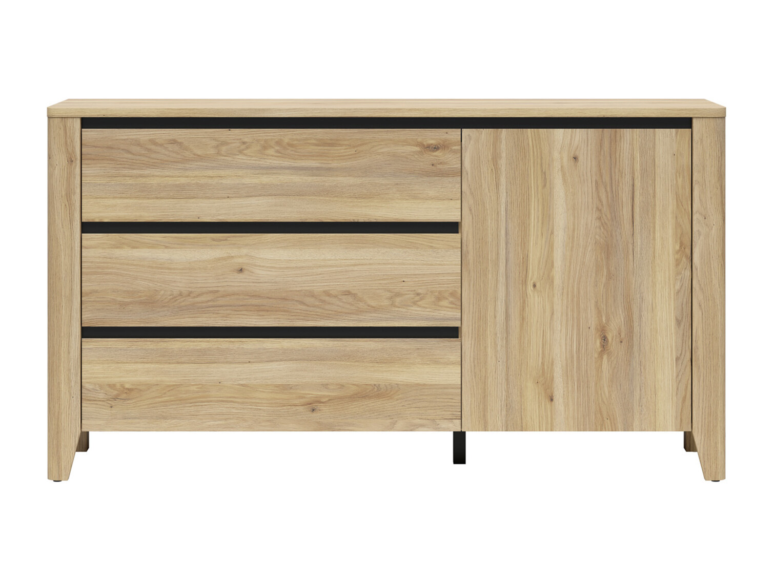 Ladekast Talduno 105 (Licht eiken)