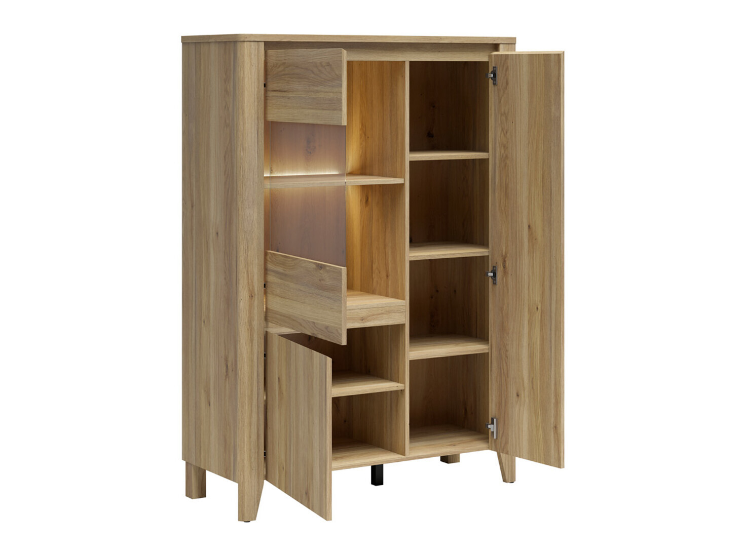 Woonkamerset Talduno 108 (Licht eiken)