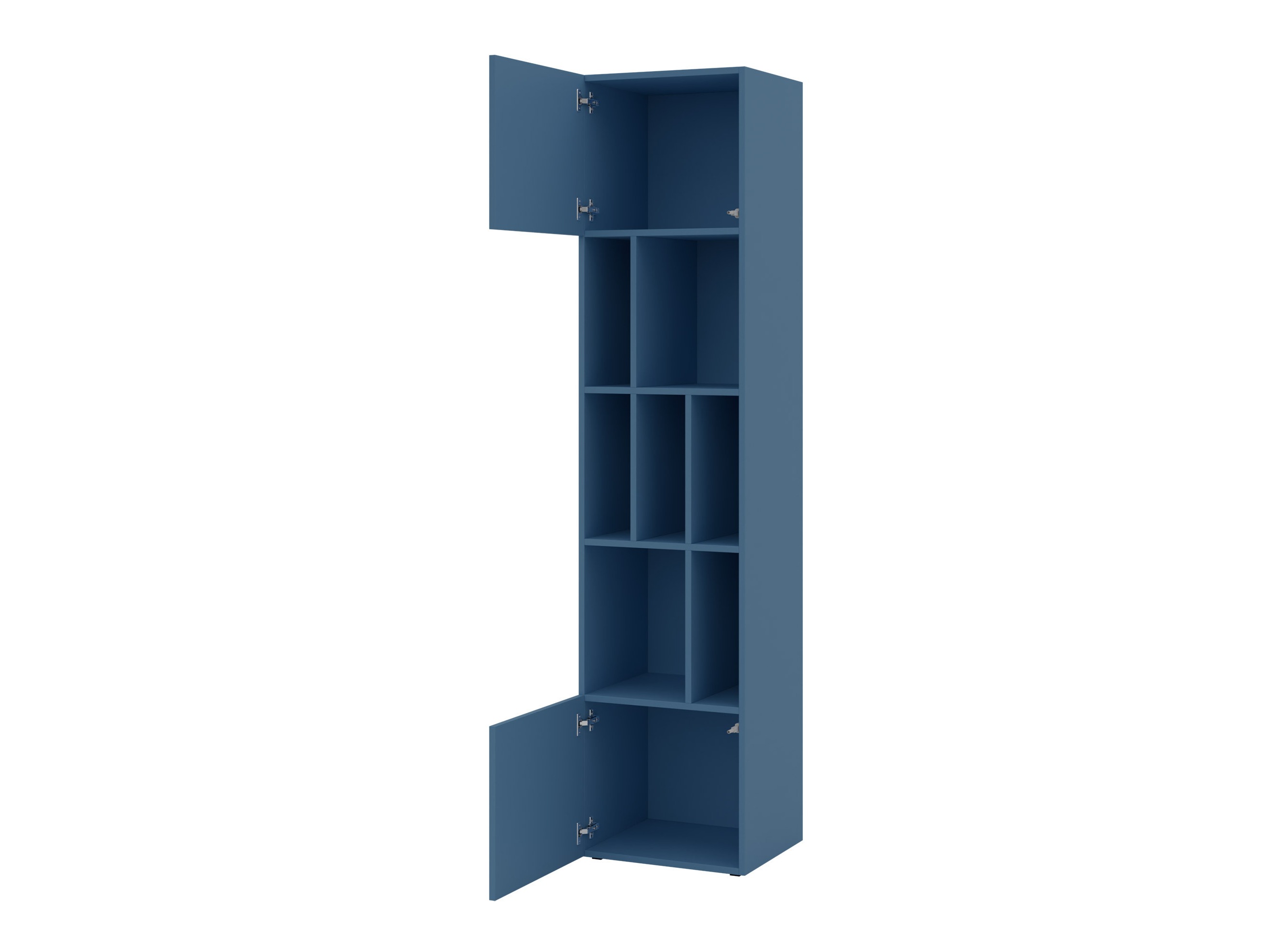 Boekenkast Etruva 103 (Blauw)