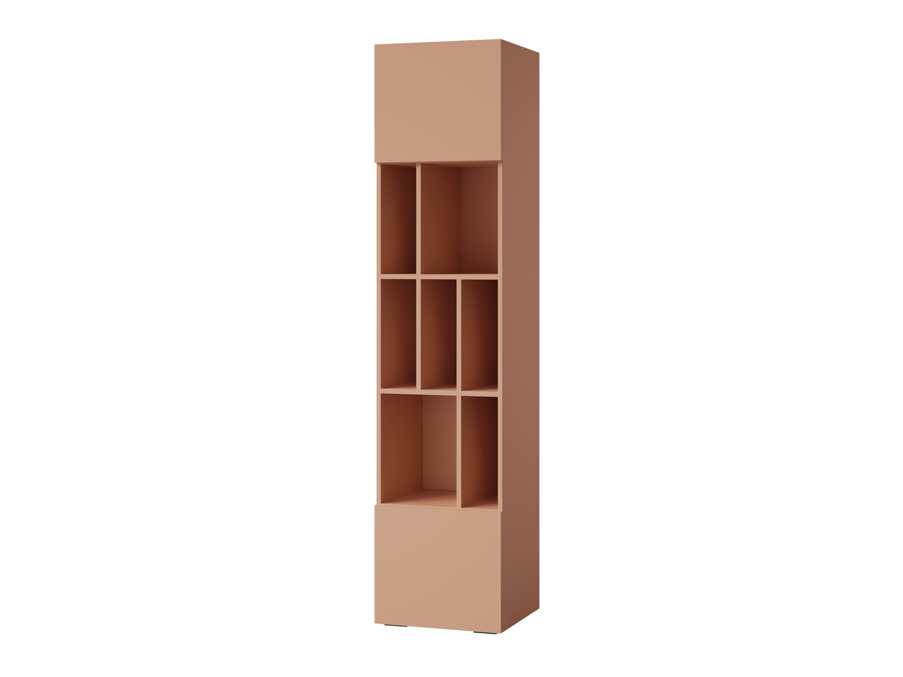 Boekenkast Etruva 103 (Roze)