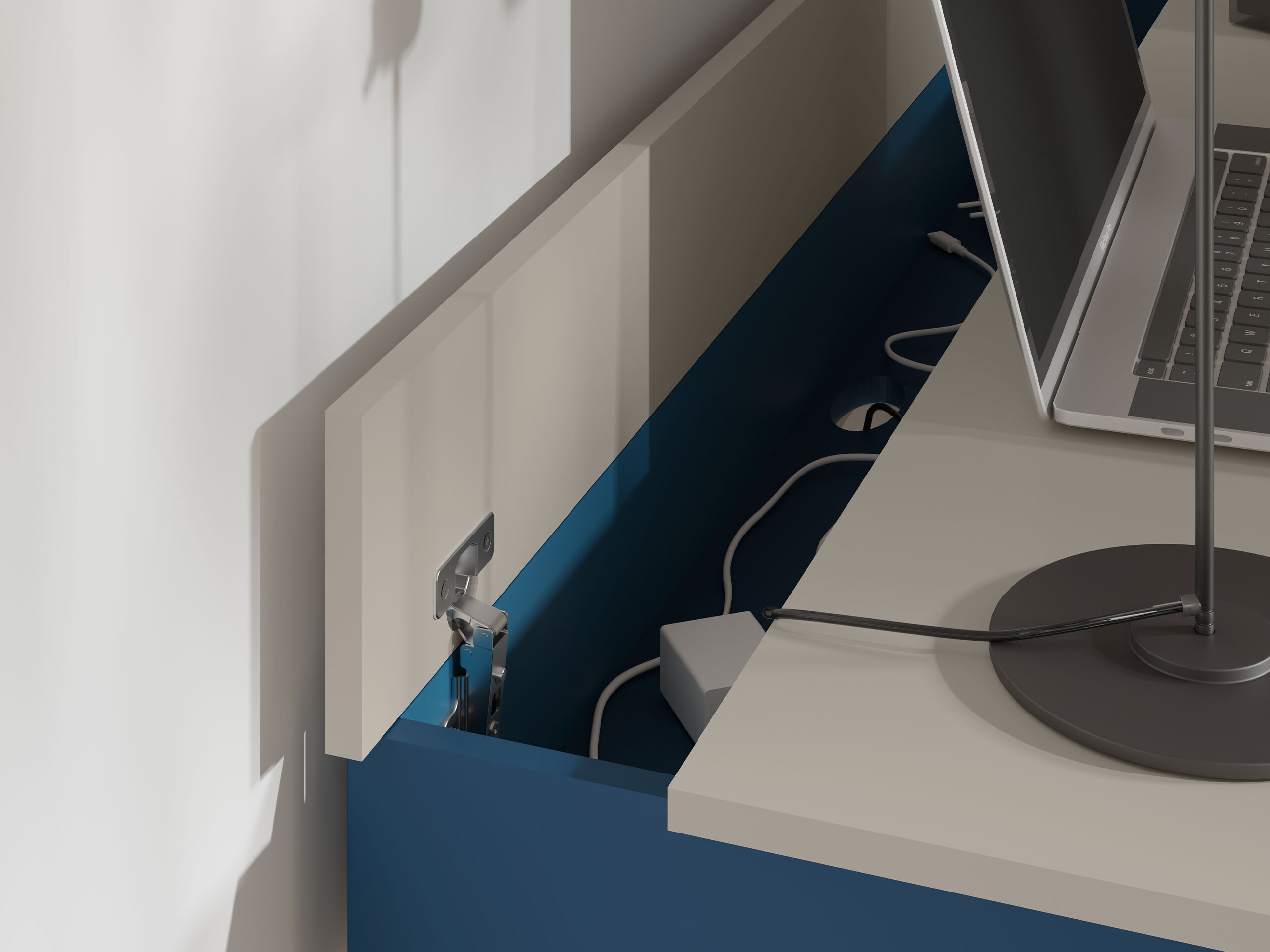 Bureau Etruva 109 (Kasjmier + Blauw)