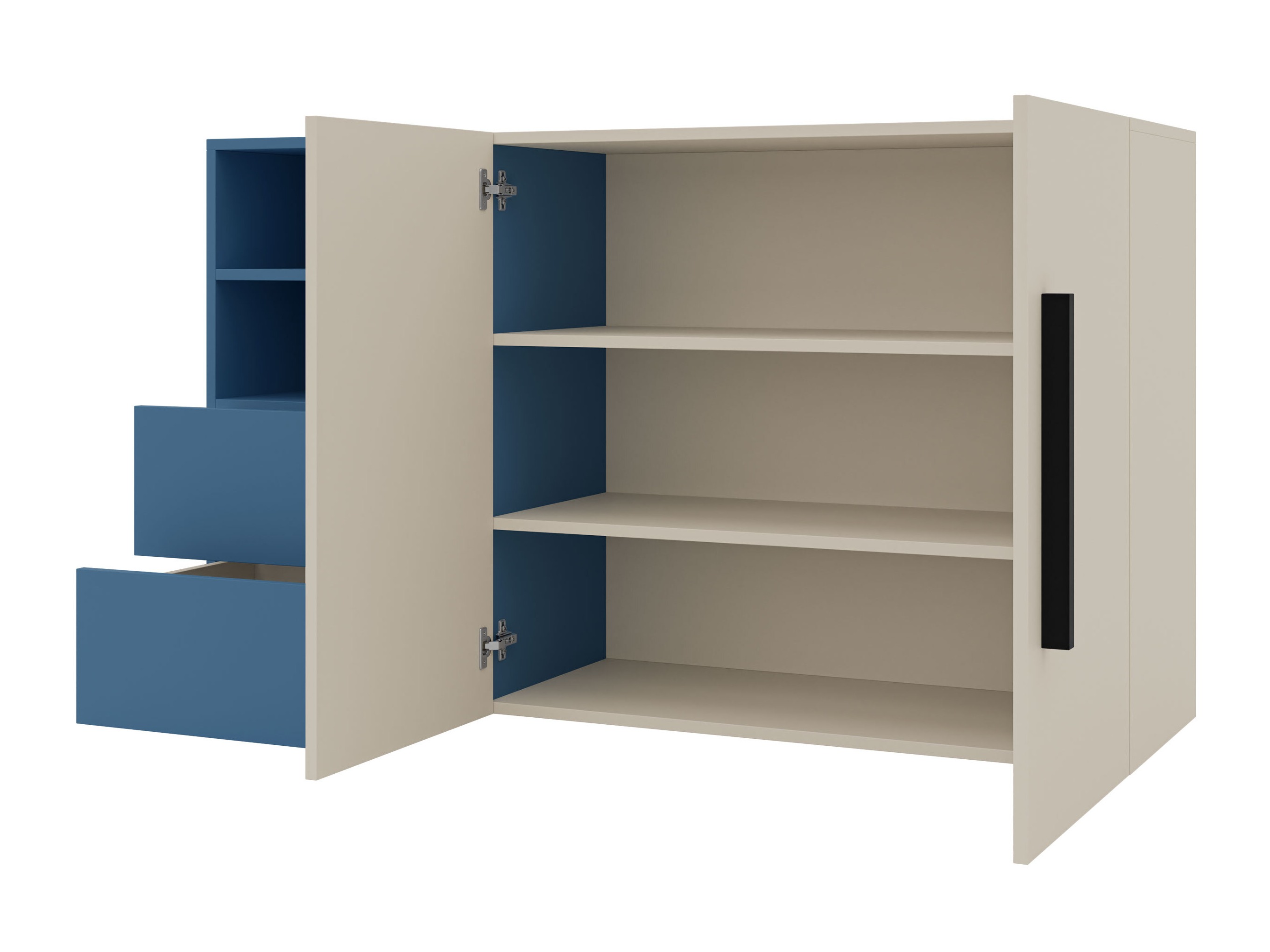 Ladekast Etruva 106 (Kasjmier + Blauw)