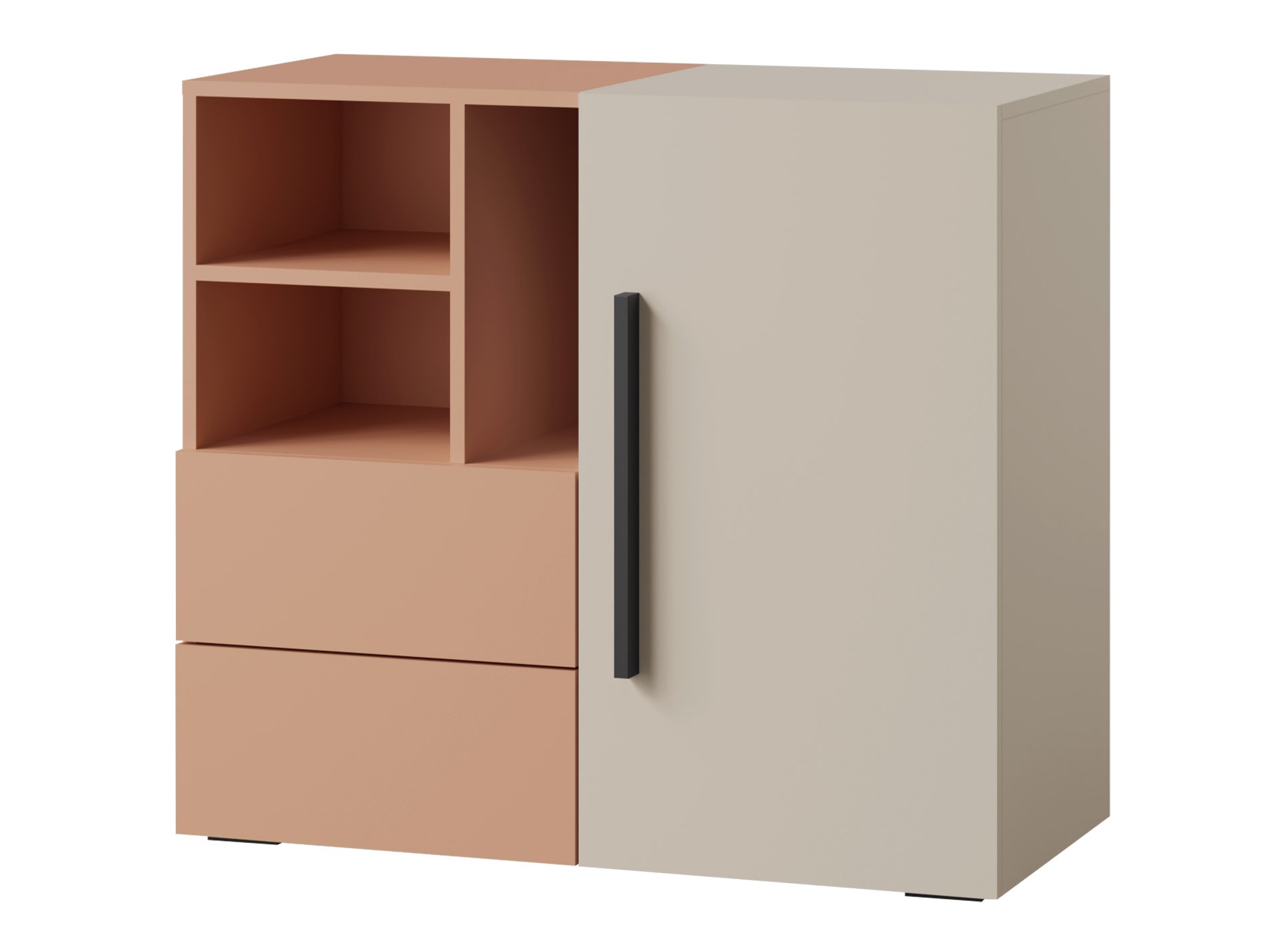 Ladekast Etruva 107 (Kasjmier + Roze)