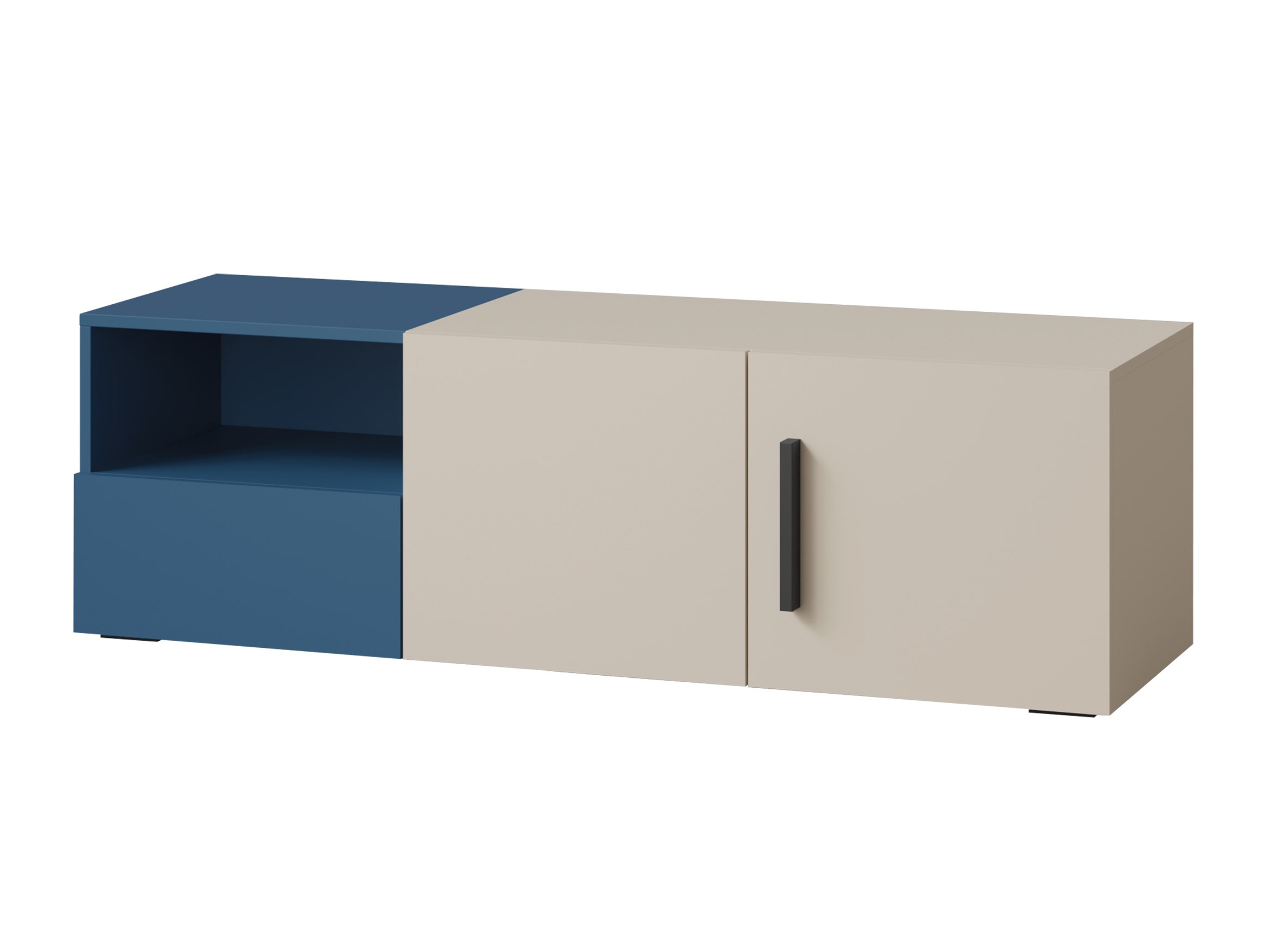 TV-meubel Etruva 108 (Kasjmier + Blauw)