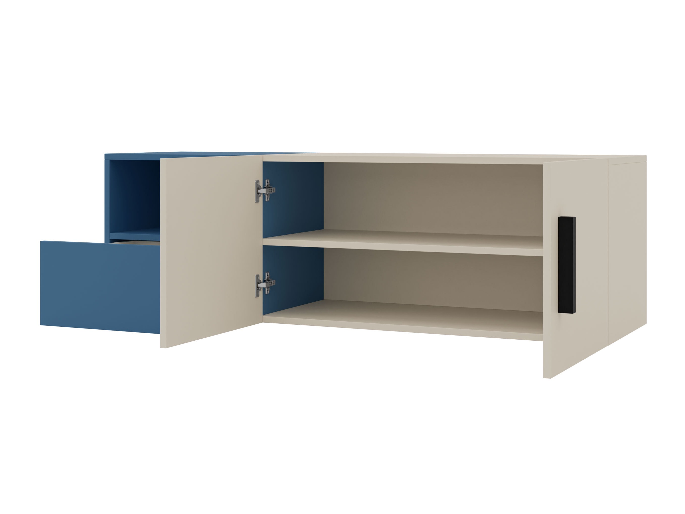 TV-meubel Etruva 108 (Kasjmier + Blauw)