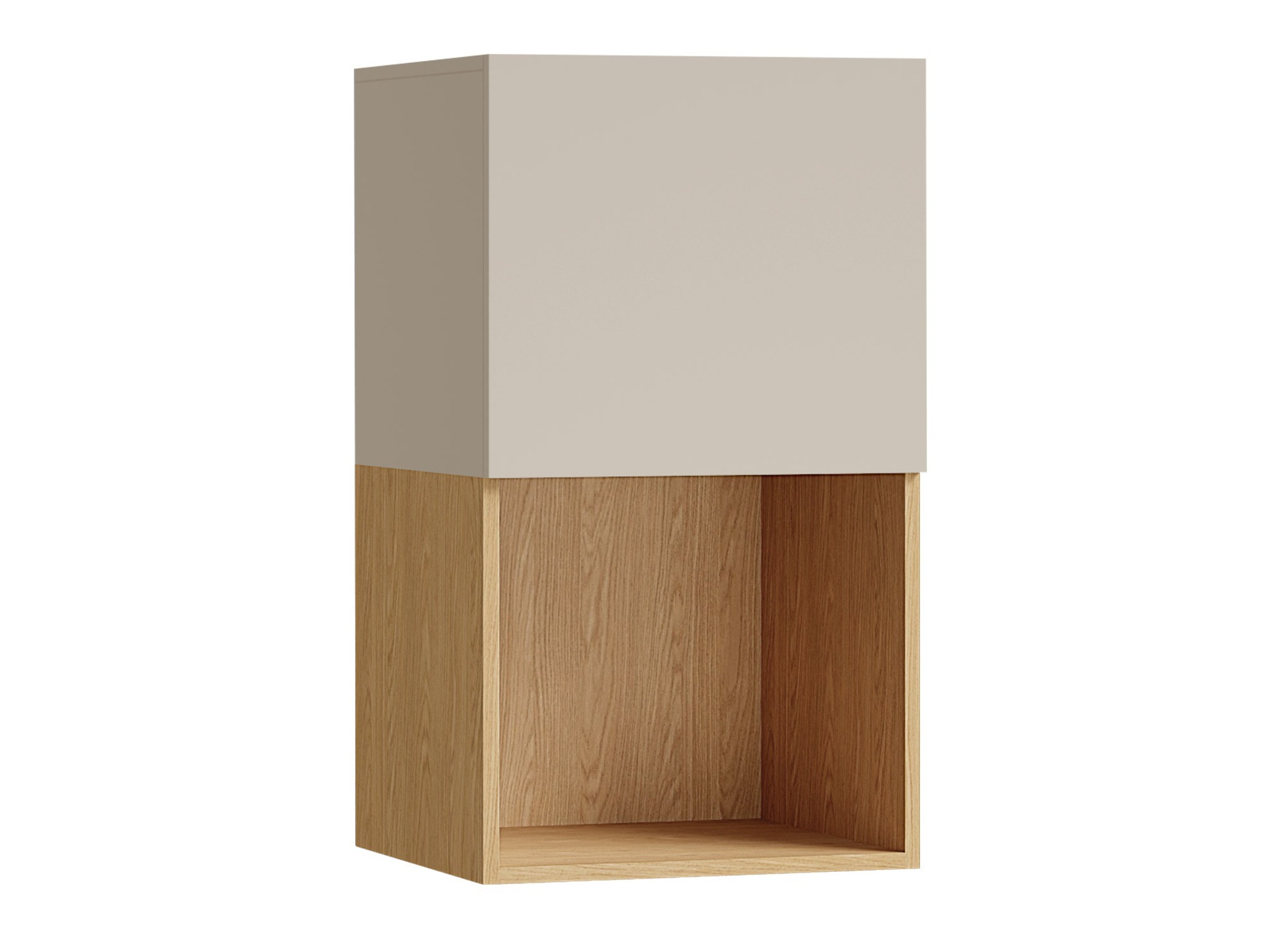 Wandkast Etruva 113 (Kasjmier + Eiken)