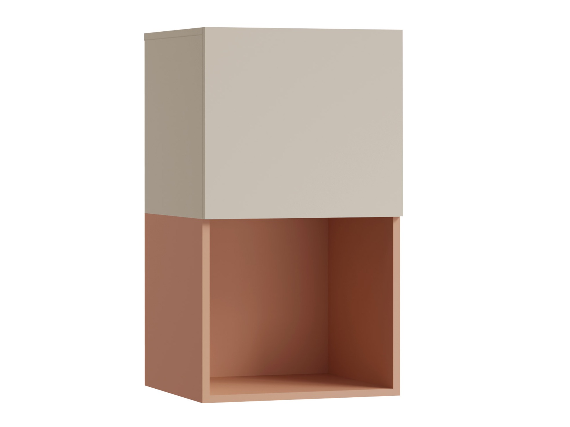 Wandkast Etruva 113 (Kasjmier + Roze)