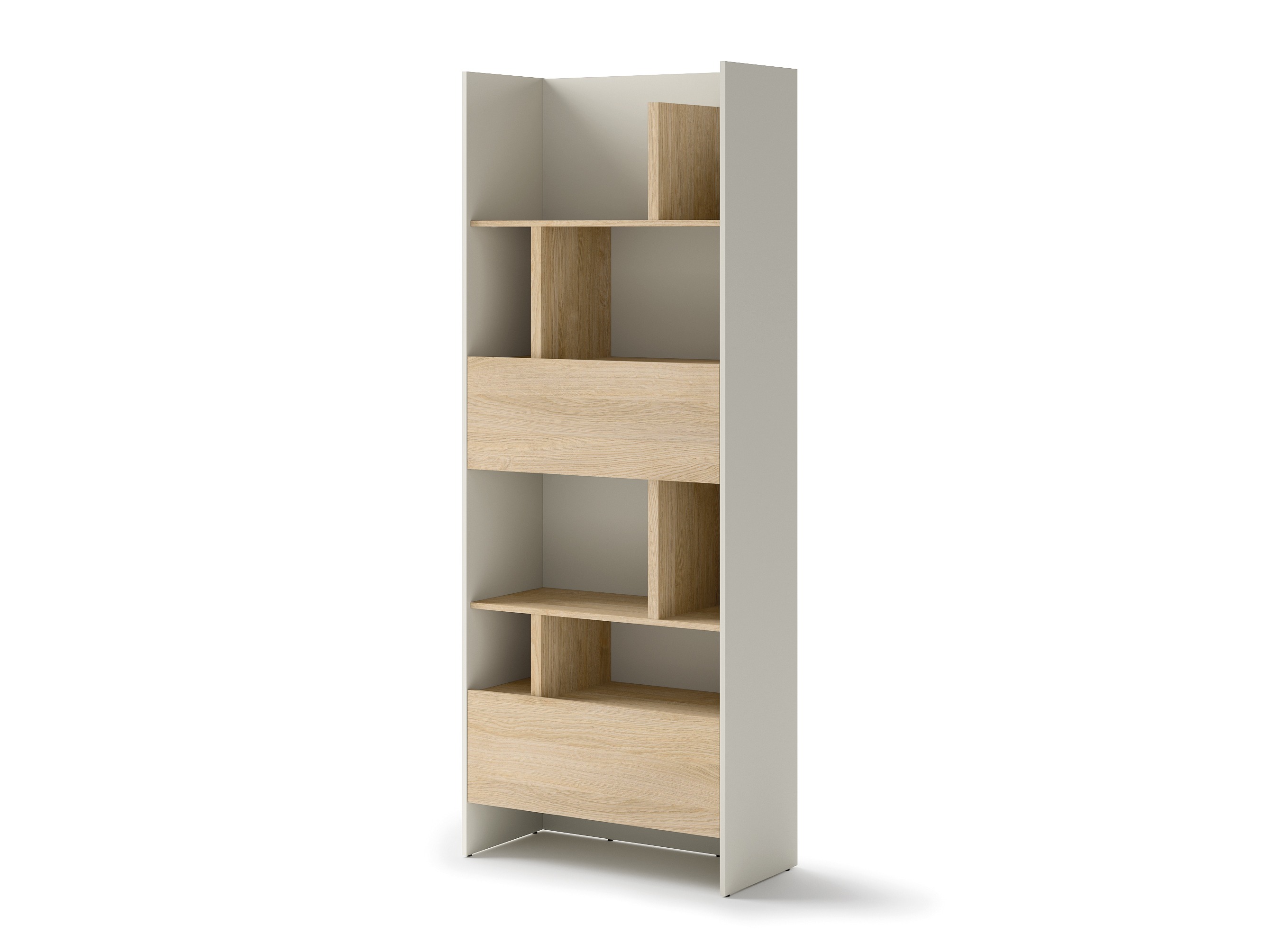 Boekenkast Concept Lenart 103 (Kasjmier + Eiken)
