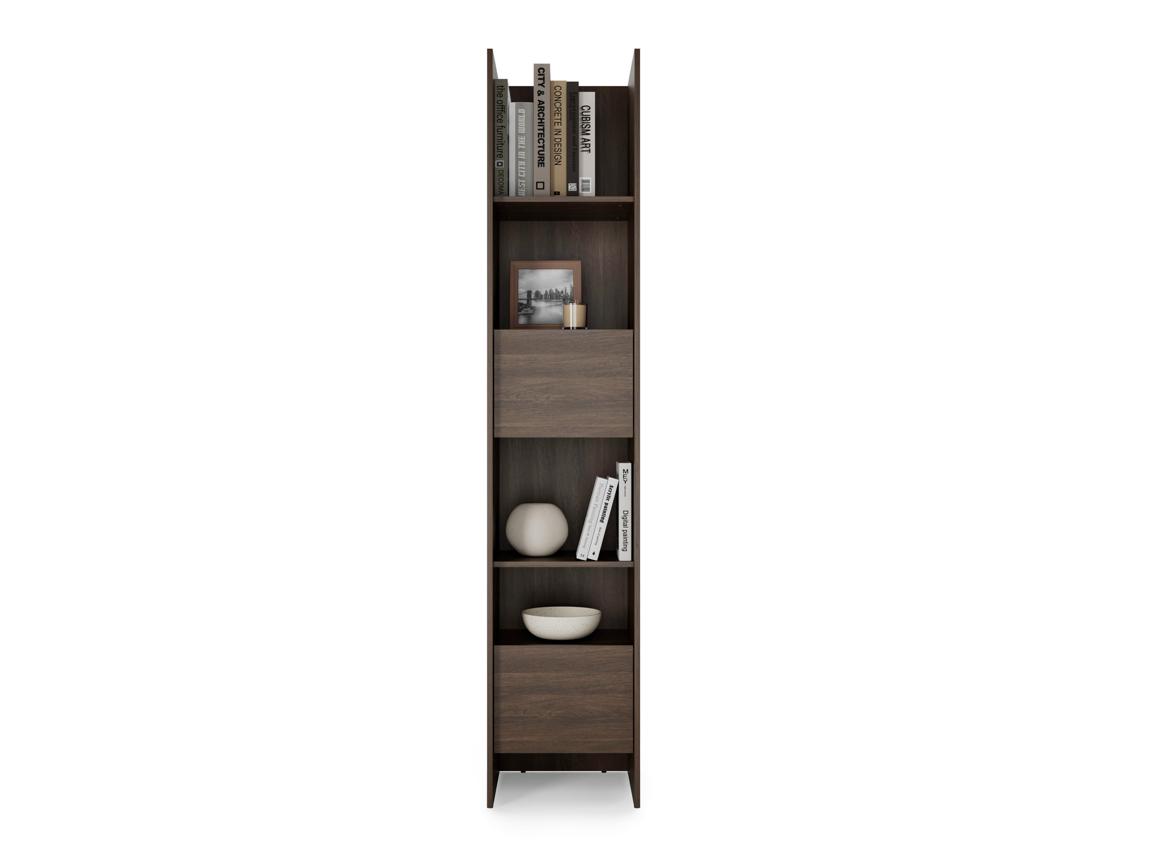 Boekenkast Concept Lenart 104 (Donkere eik)