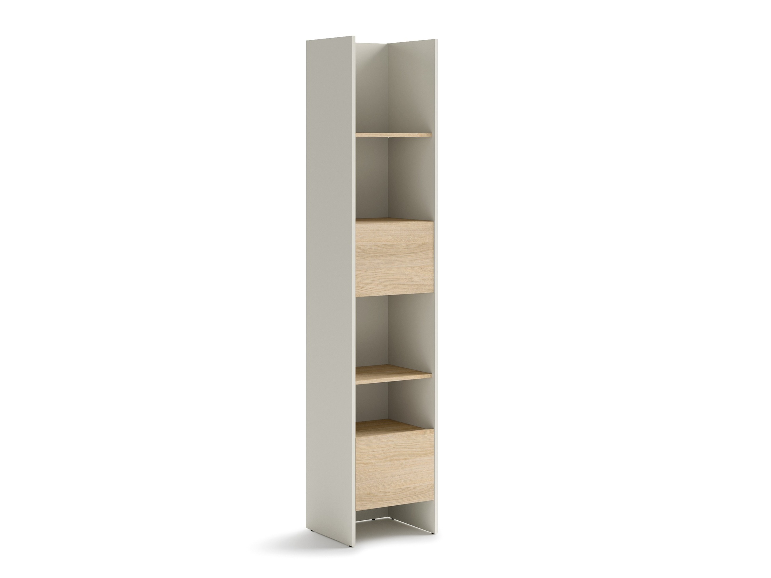 Boekenkast Concept Lenart 104 (Kasjmier + Eiken)