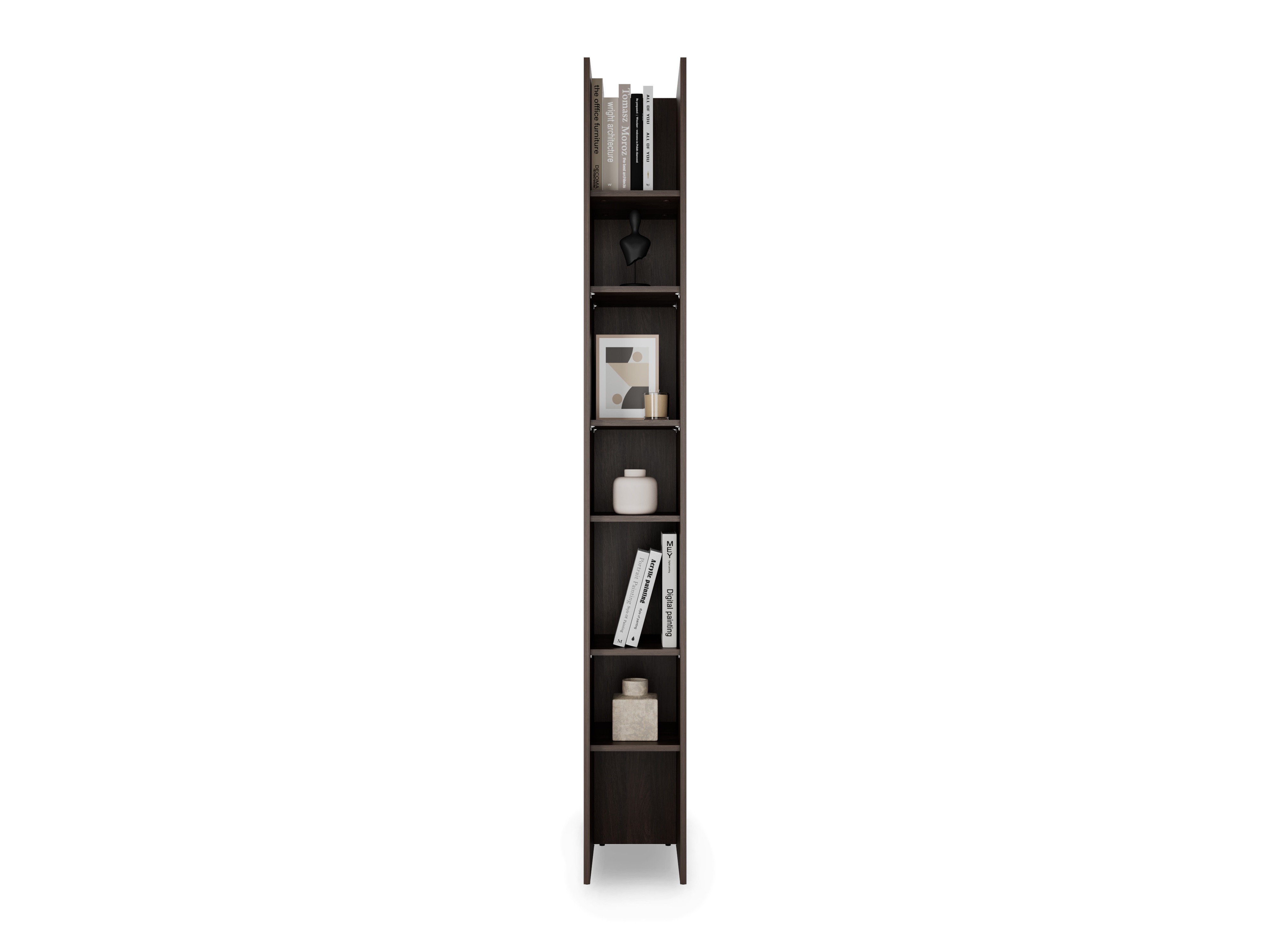 Boekenkast Concept Lenart 105 (Donkere eik)