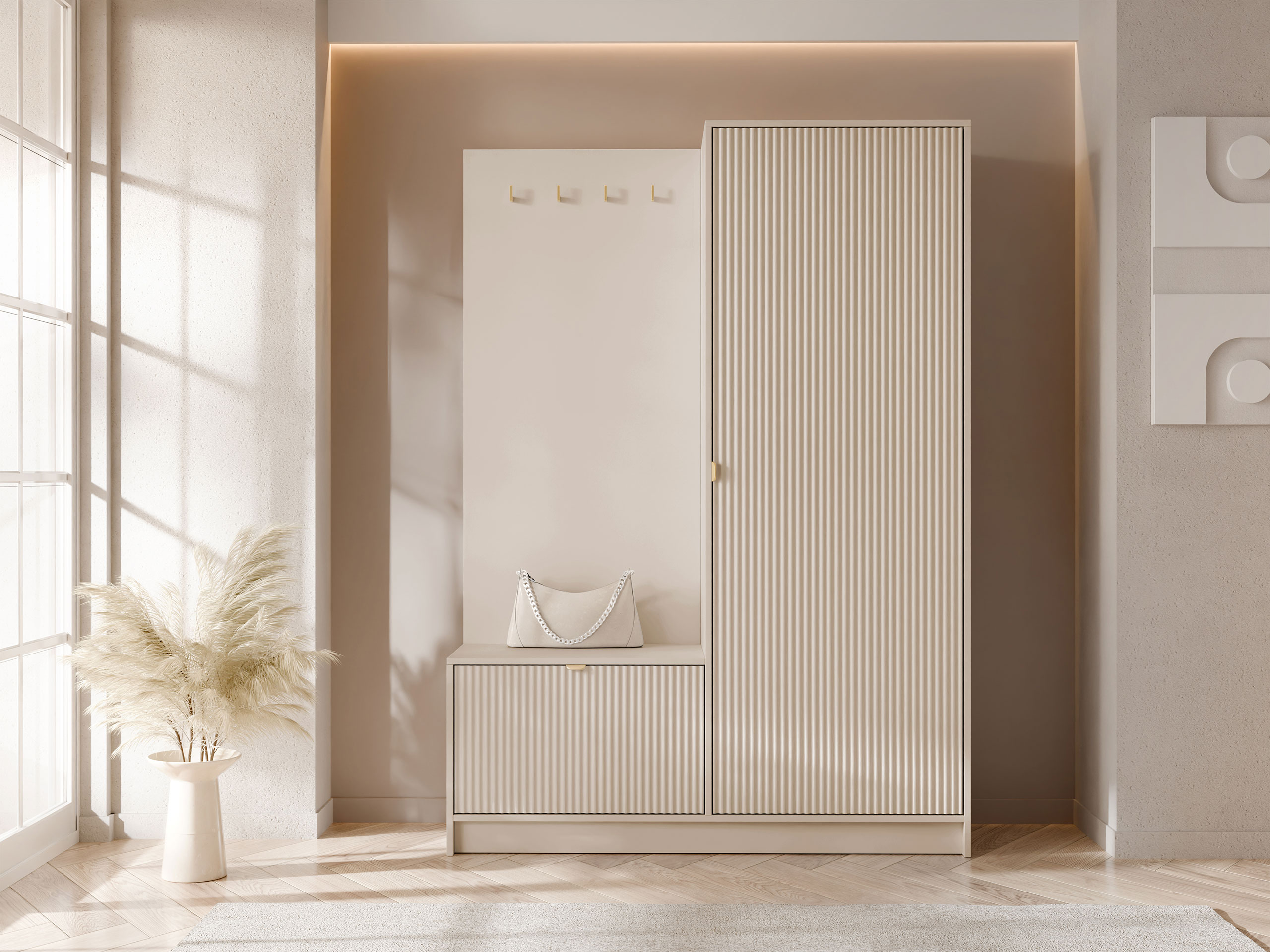 Gangmeubelset Comfivo Papilio (Beige)