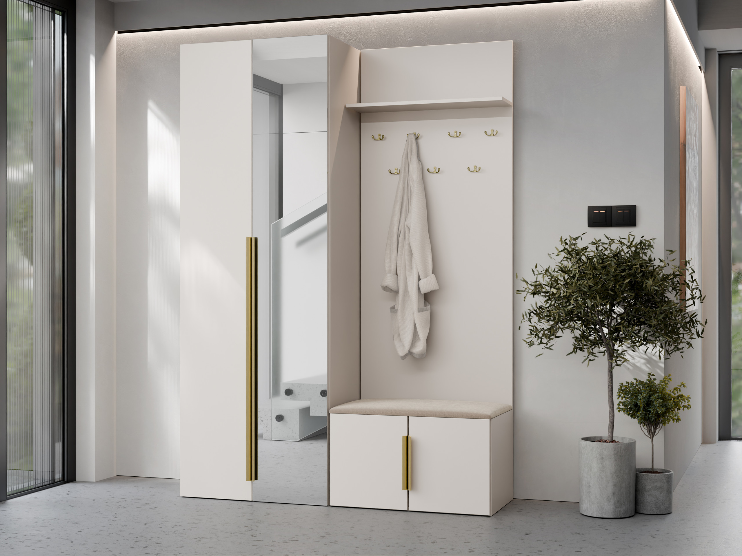 Gangmeubelset Comfivo Auditor III (Beige)
