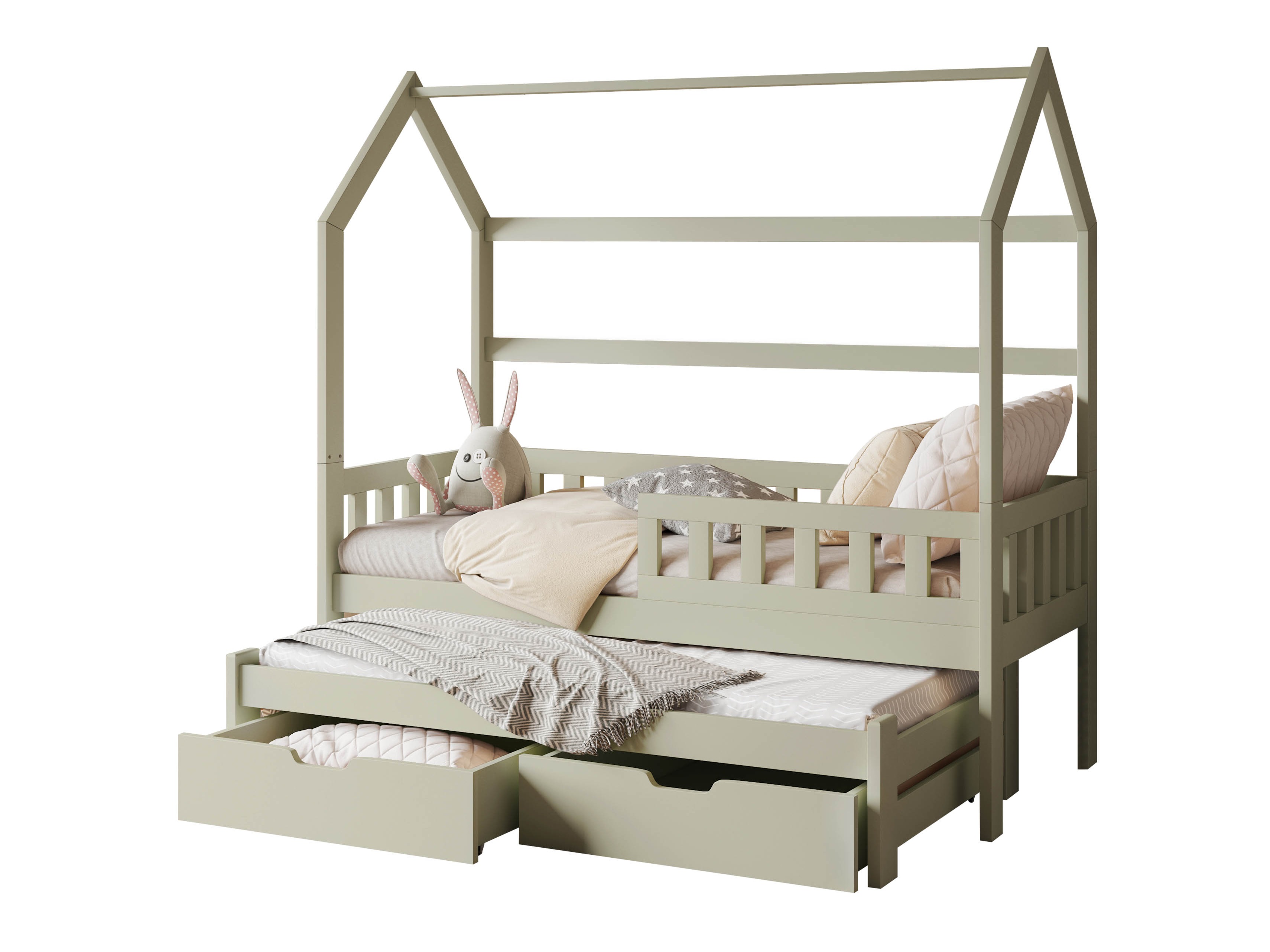 Bed Henderson 172 (Licht olijfboom)